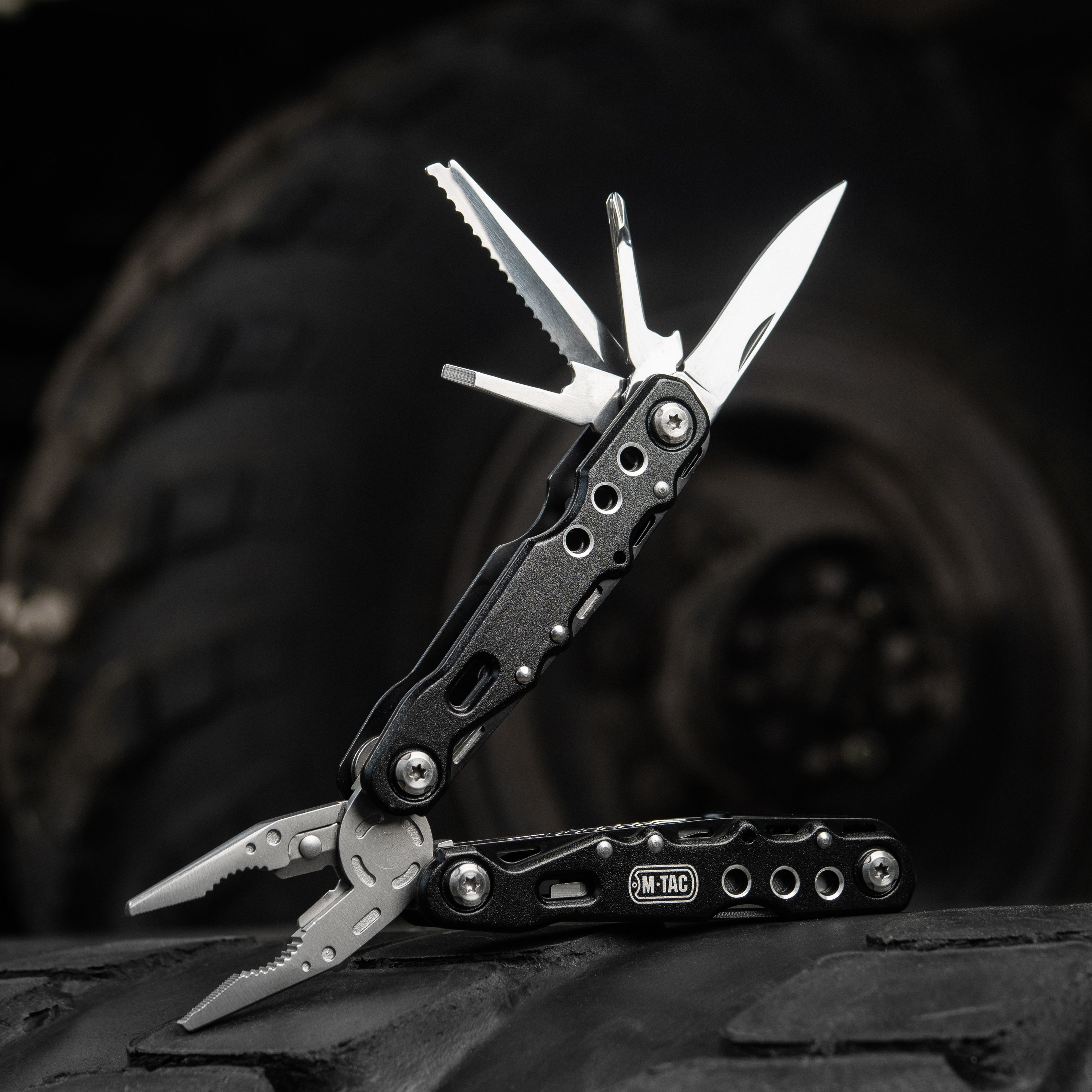 M-Tac Multitool Type 4 Black - M-TAC