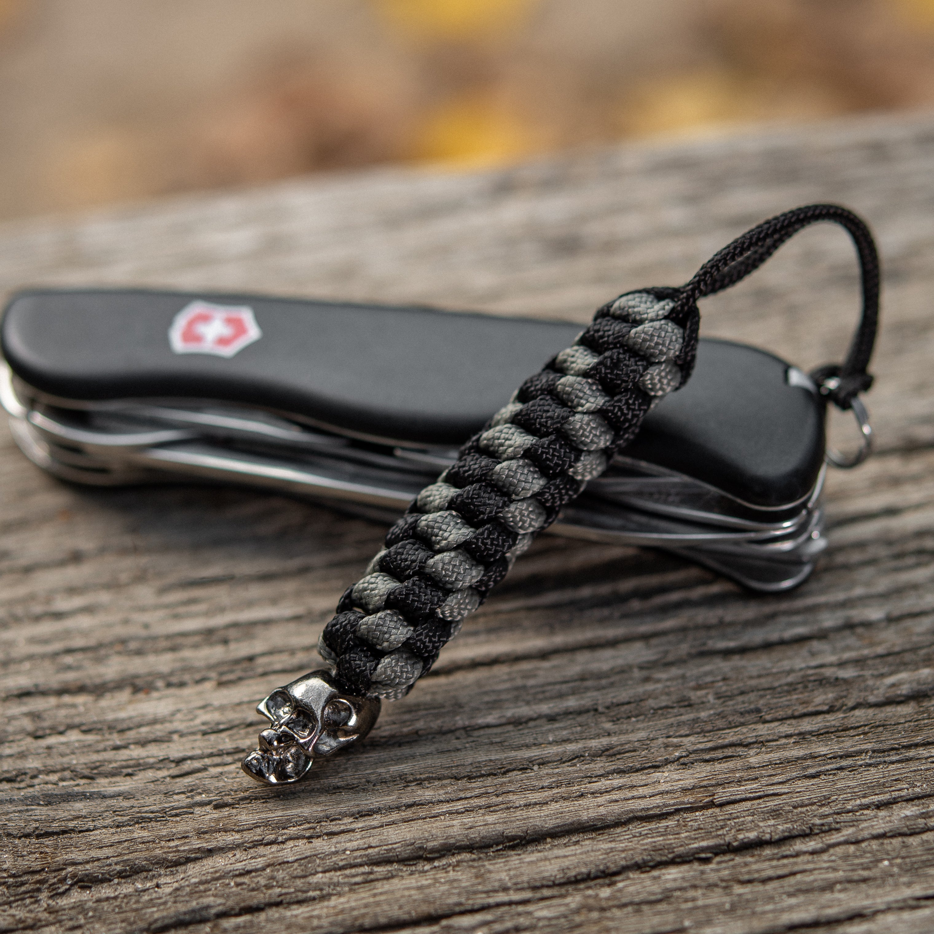M-Tac Knife Lanyard Helix Skull - M-TAC