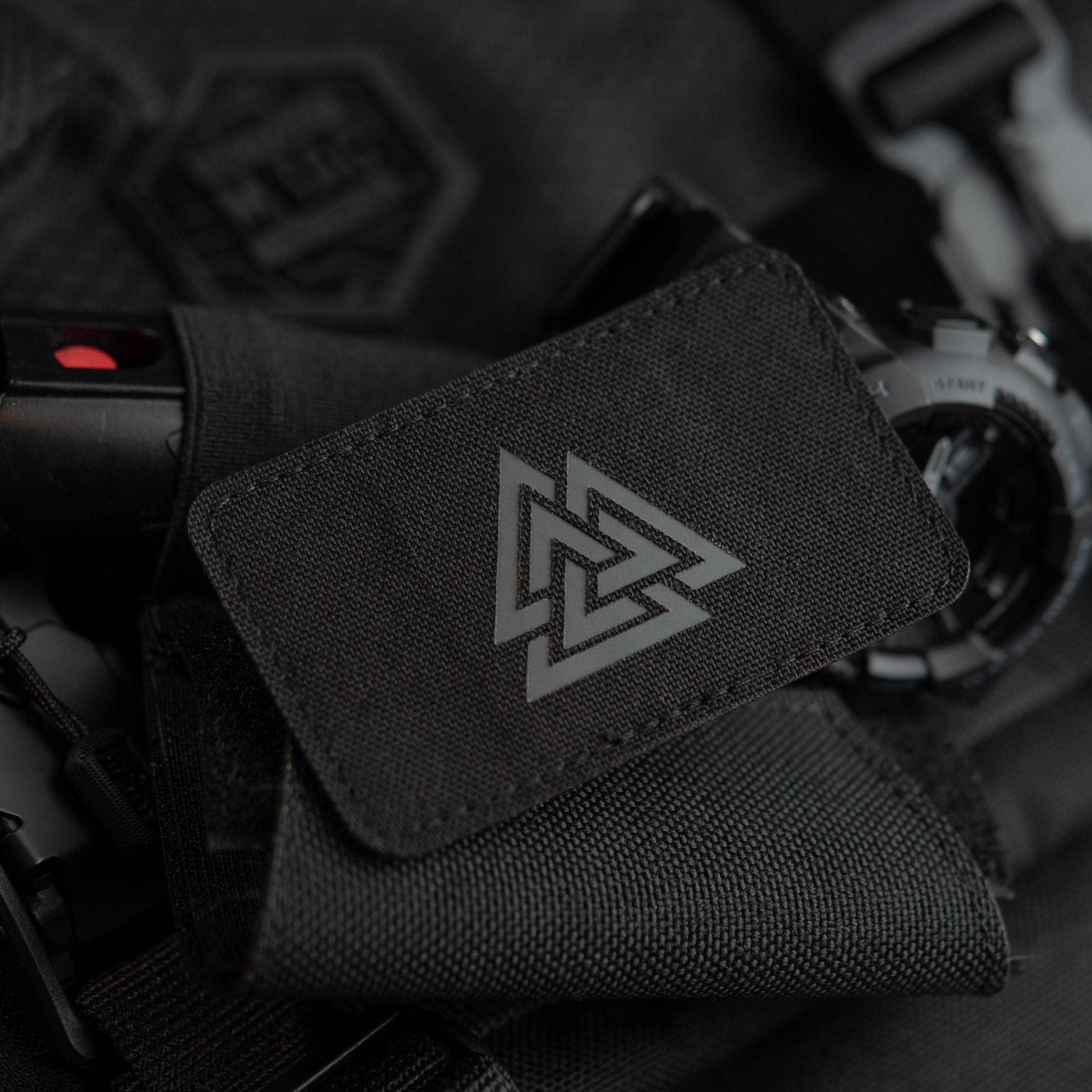 M-Tac patch Valknut horizontal Laser Cut - M-TAC