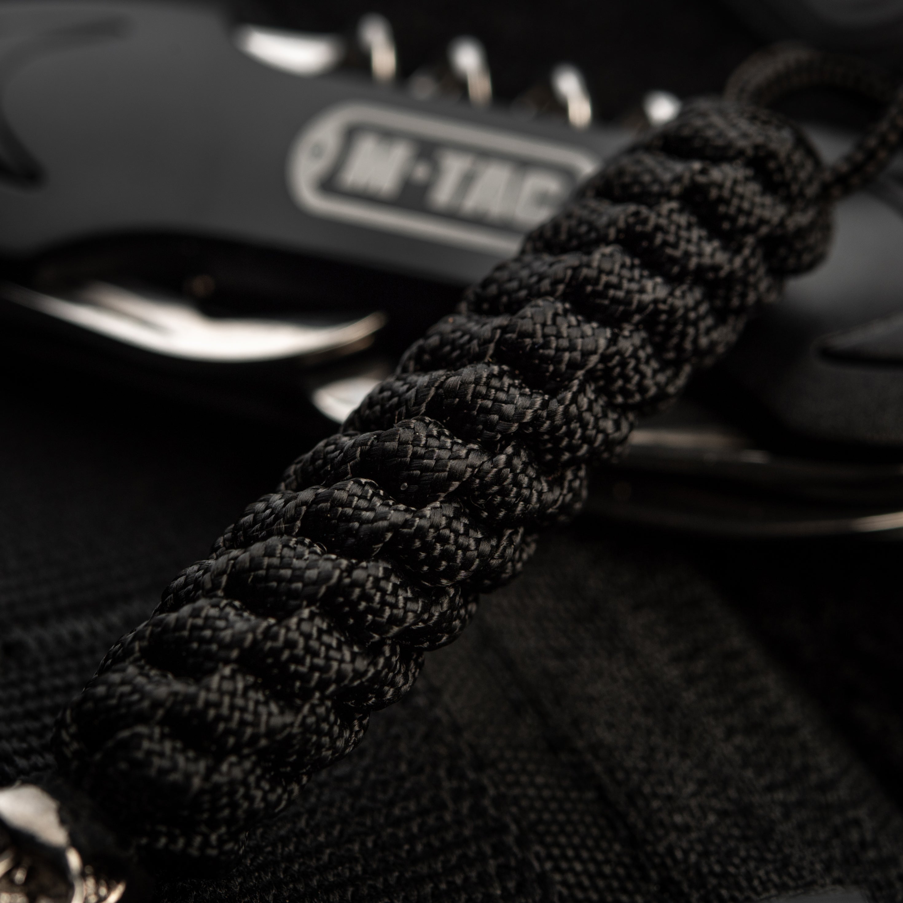 M-Tac Knife Lanyard Helix Skull - M-TAC