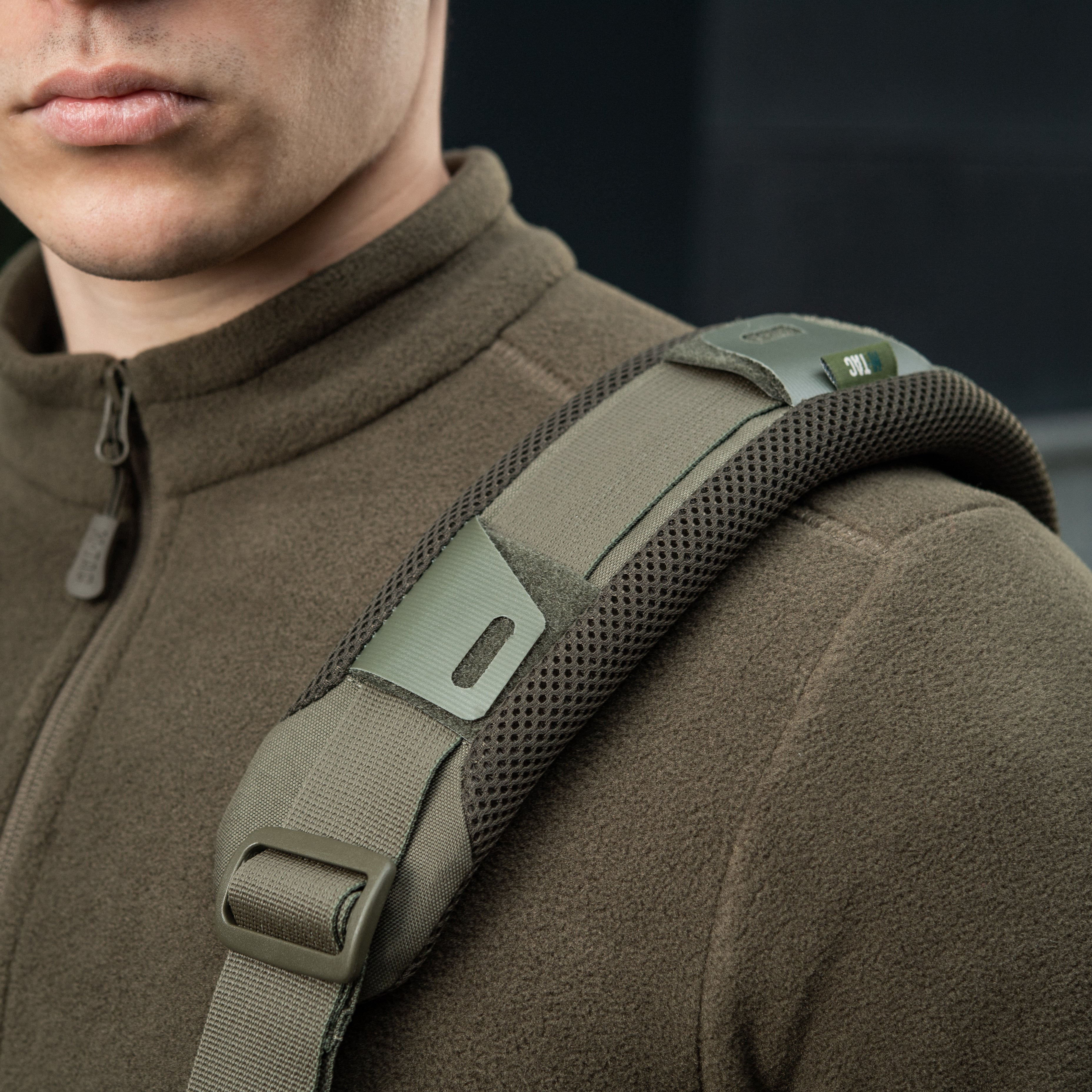 M-Tac damper on the shoulder strap - M-TAC