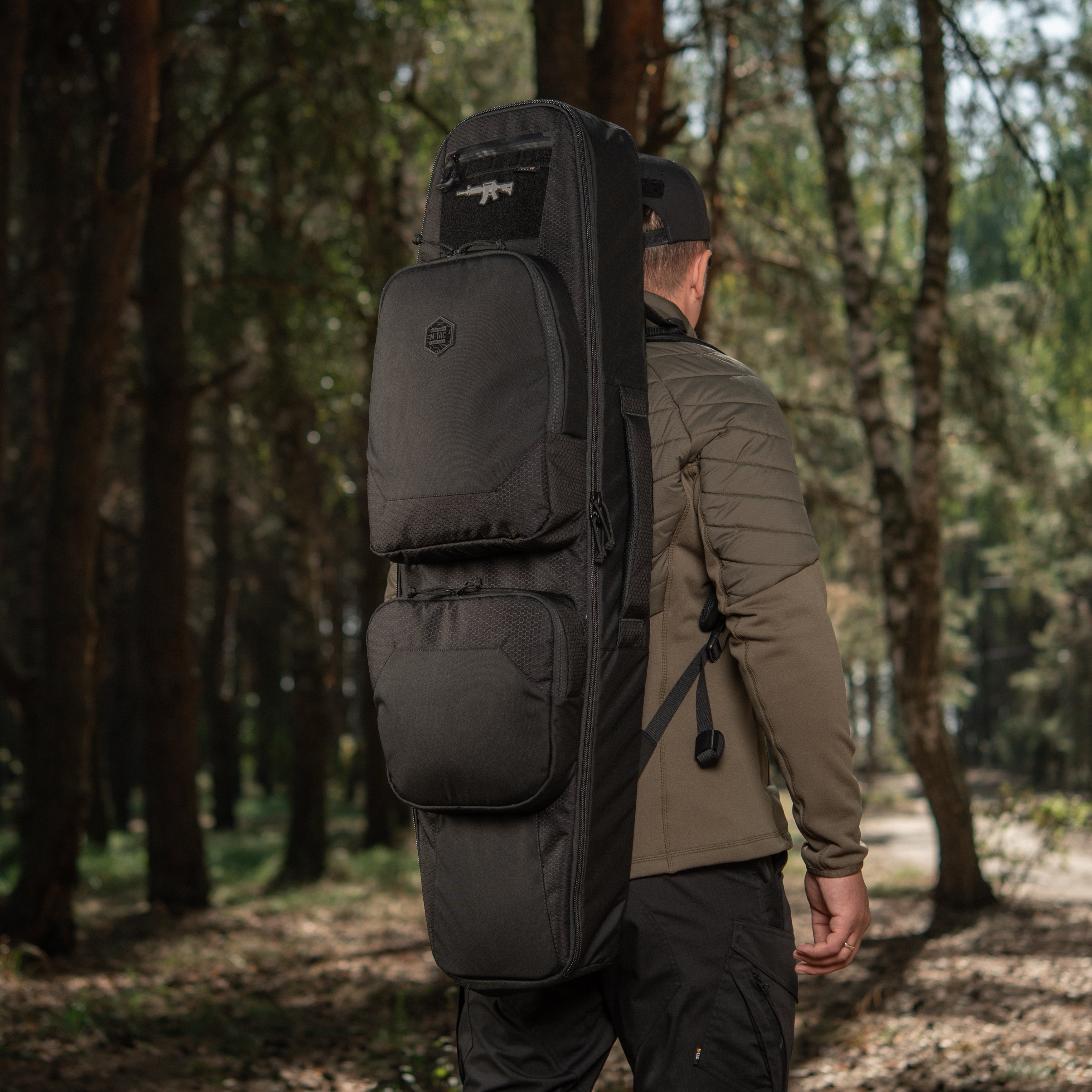M-Tac Gun Backpack Case 41" Elite Hex Black - M-TAC