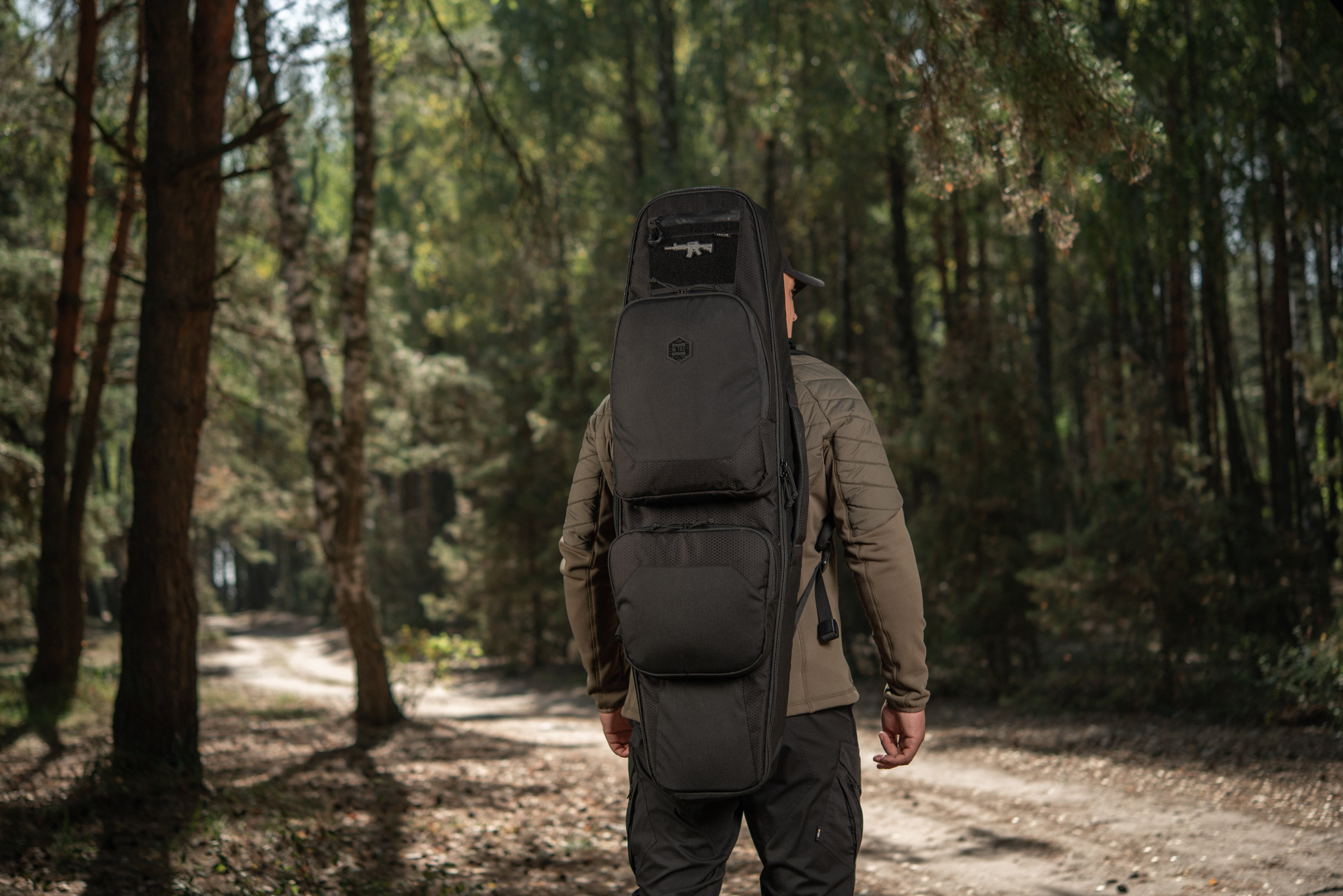 M-Tac Gun Backpack Case 41" Elite Hex Black - M-TAC