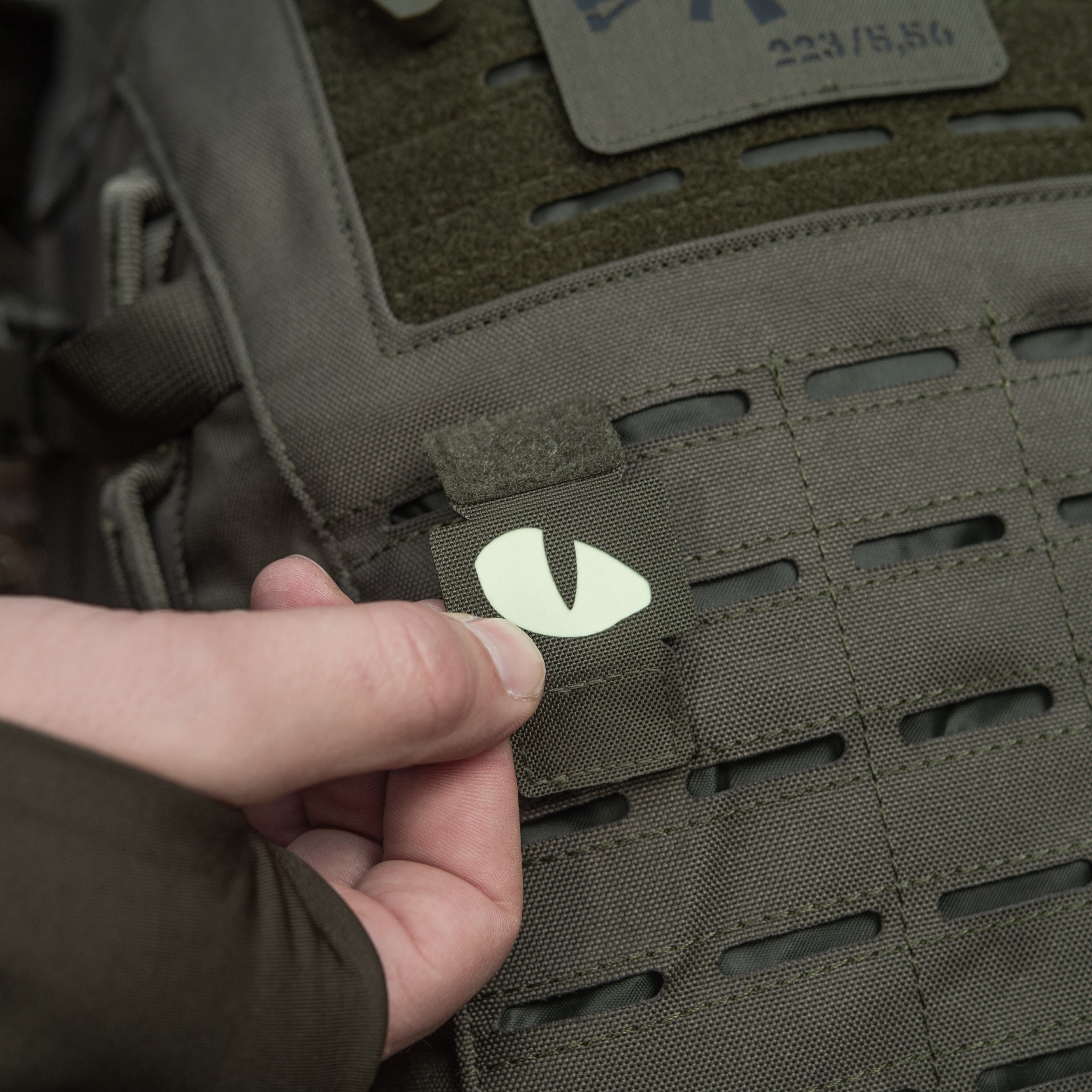 M-Tac patch Tiger Eyes Laser Cut (couple) - M-TAC