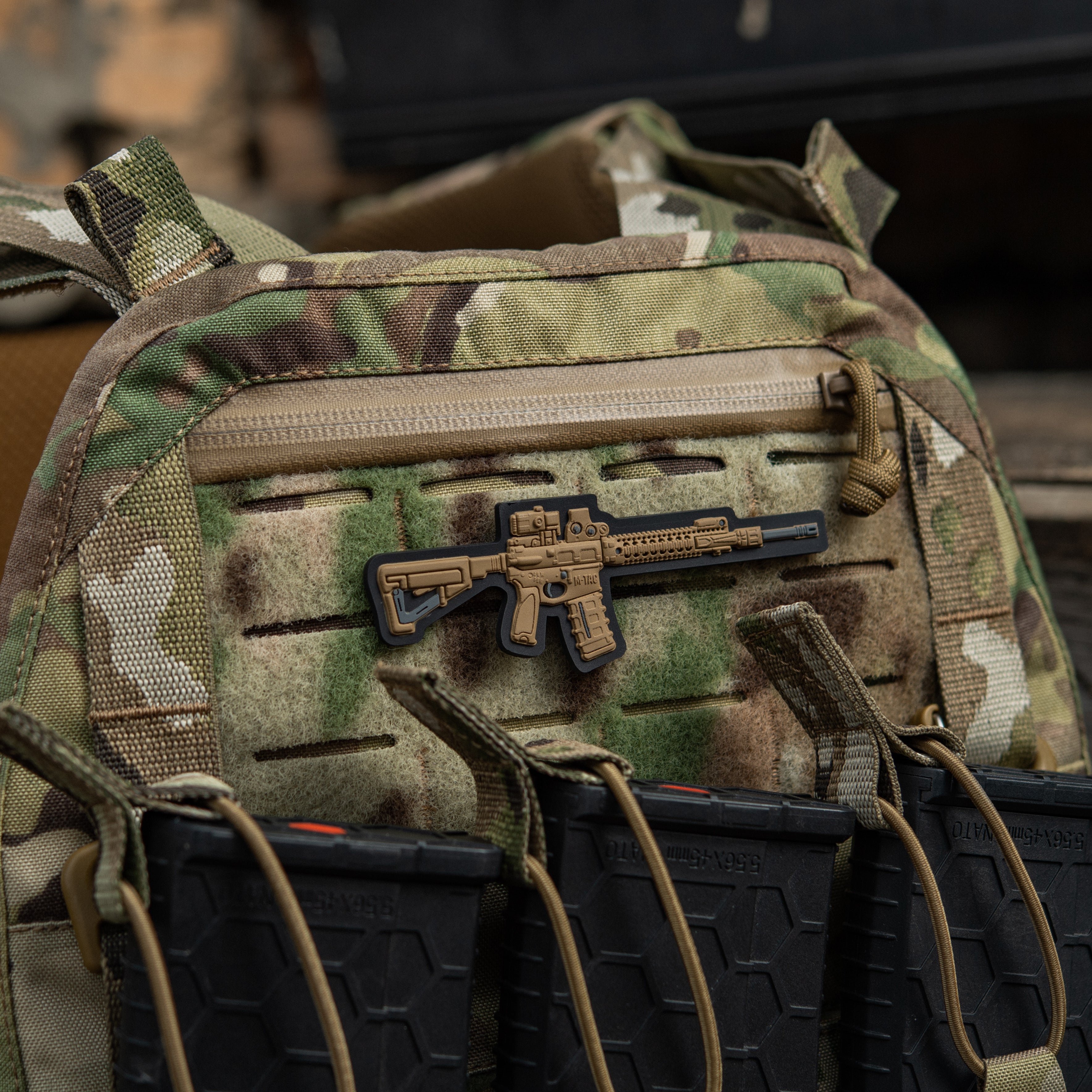 M-Tac patch AR-15 3D PVC - M-TAC