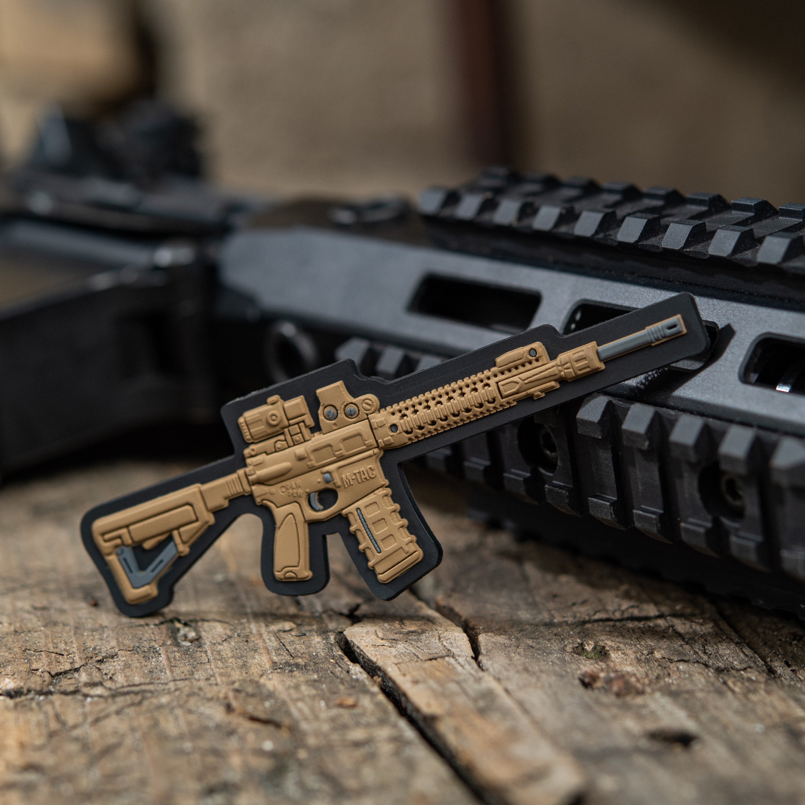 M-Tac patch AR-15 3D PVC - M-TAC