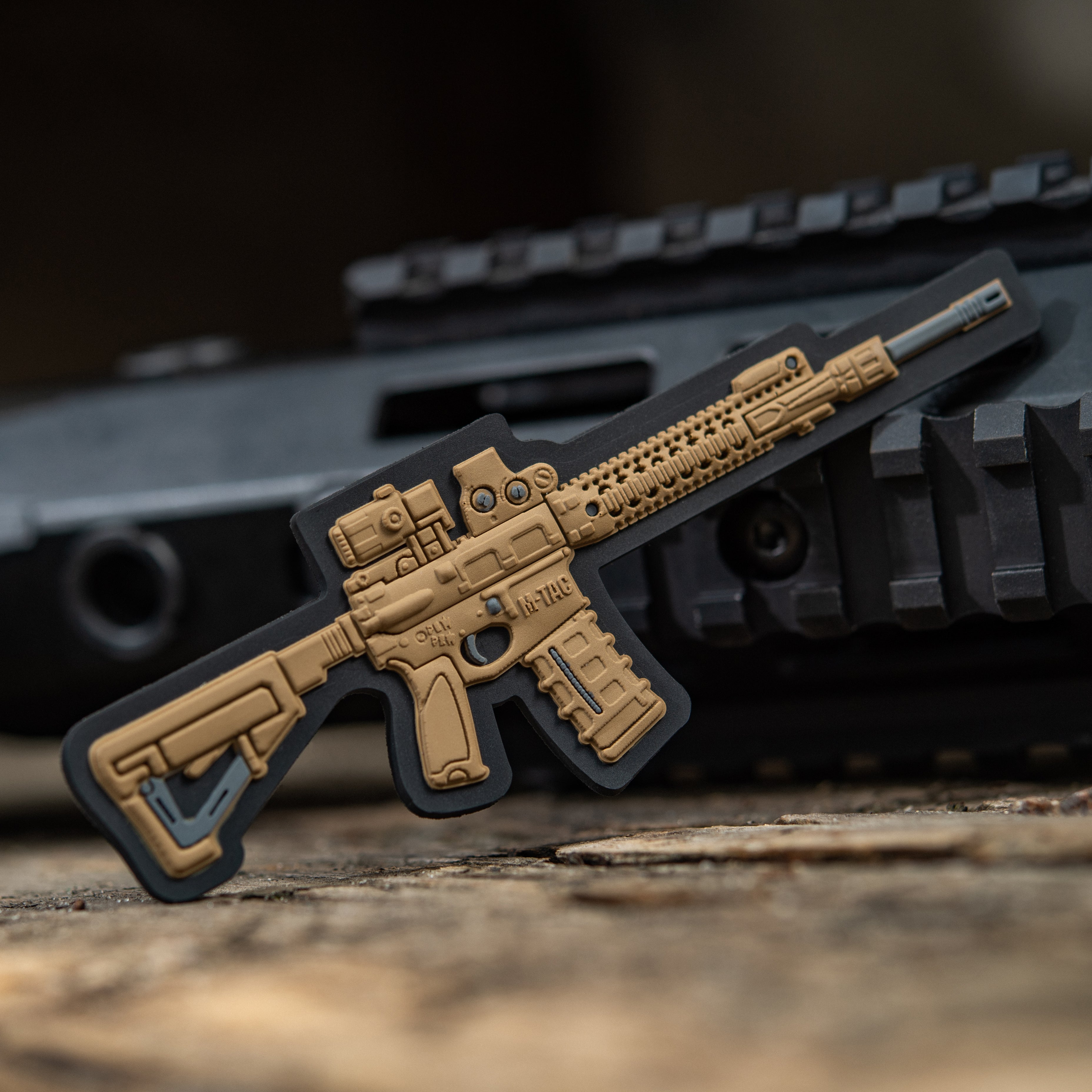 M-Tac patch AR-15 3D PVC - M-TAC