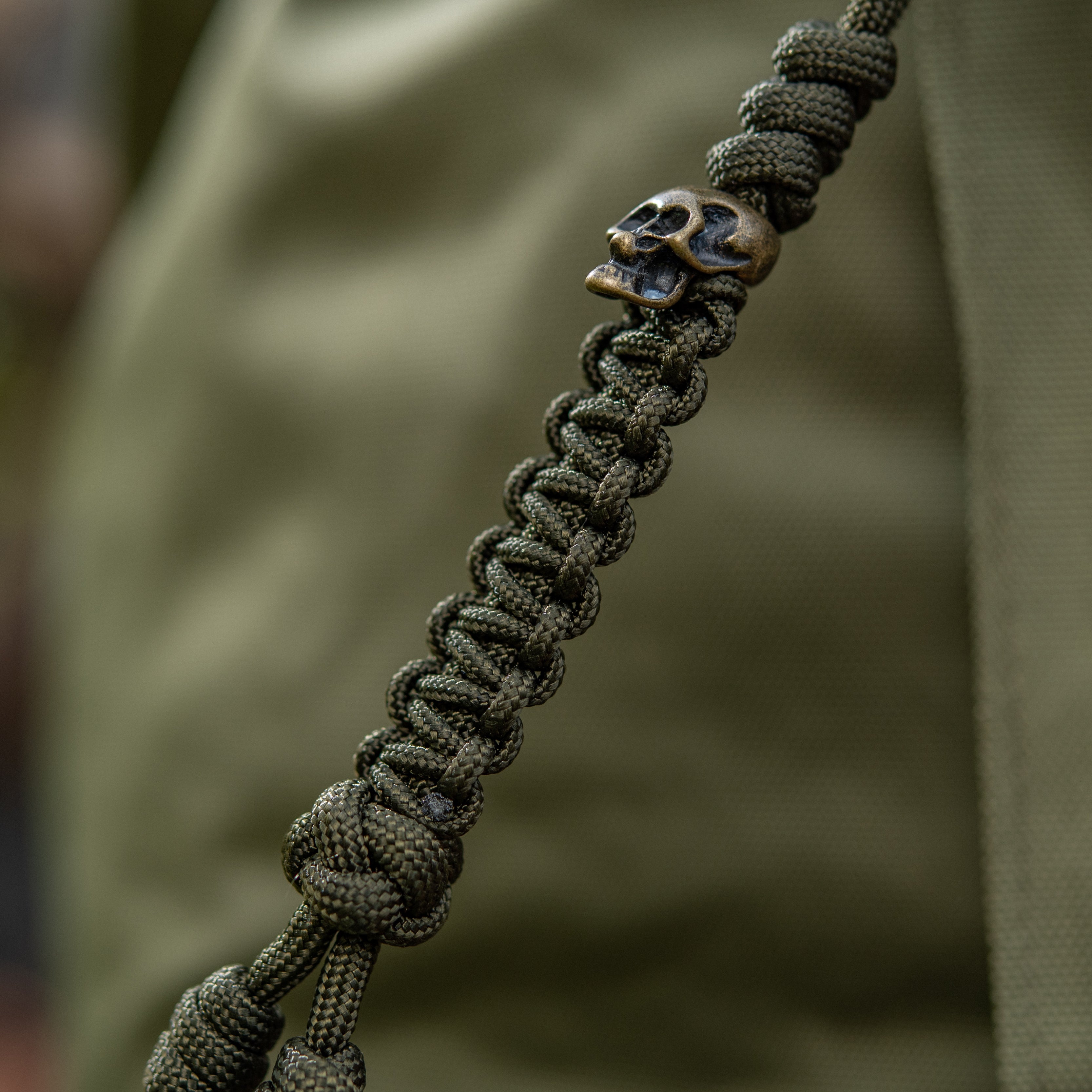 M-Tac Knife Lanyard Loopy Snake Skull - M-TAC