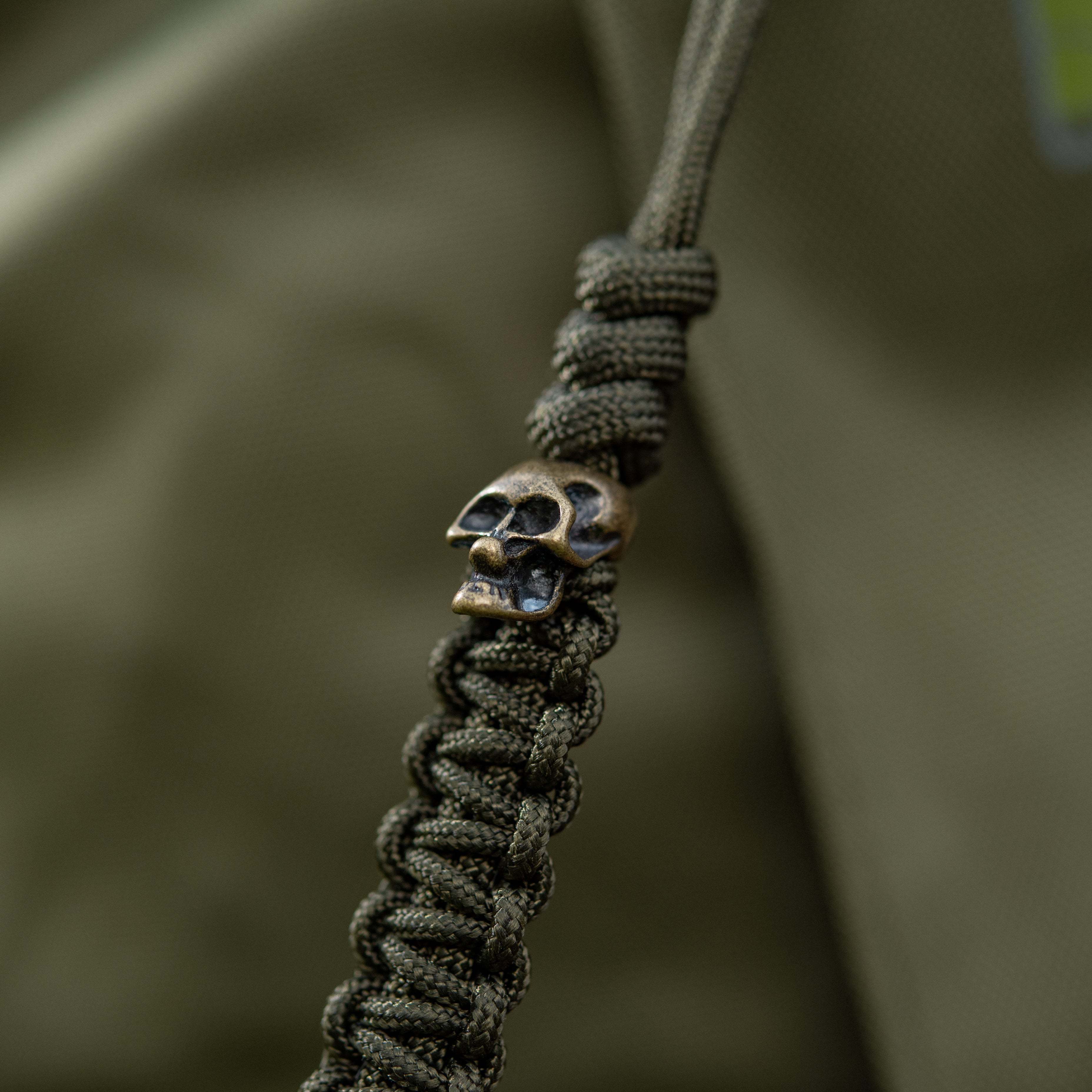 M-Tac Knife Lanyard Loopy Snake Skull - M-TAC