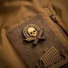M-Tac patch No Knife - No Life 3D PVC - M-TAC