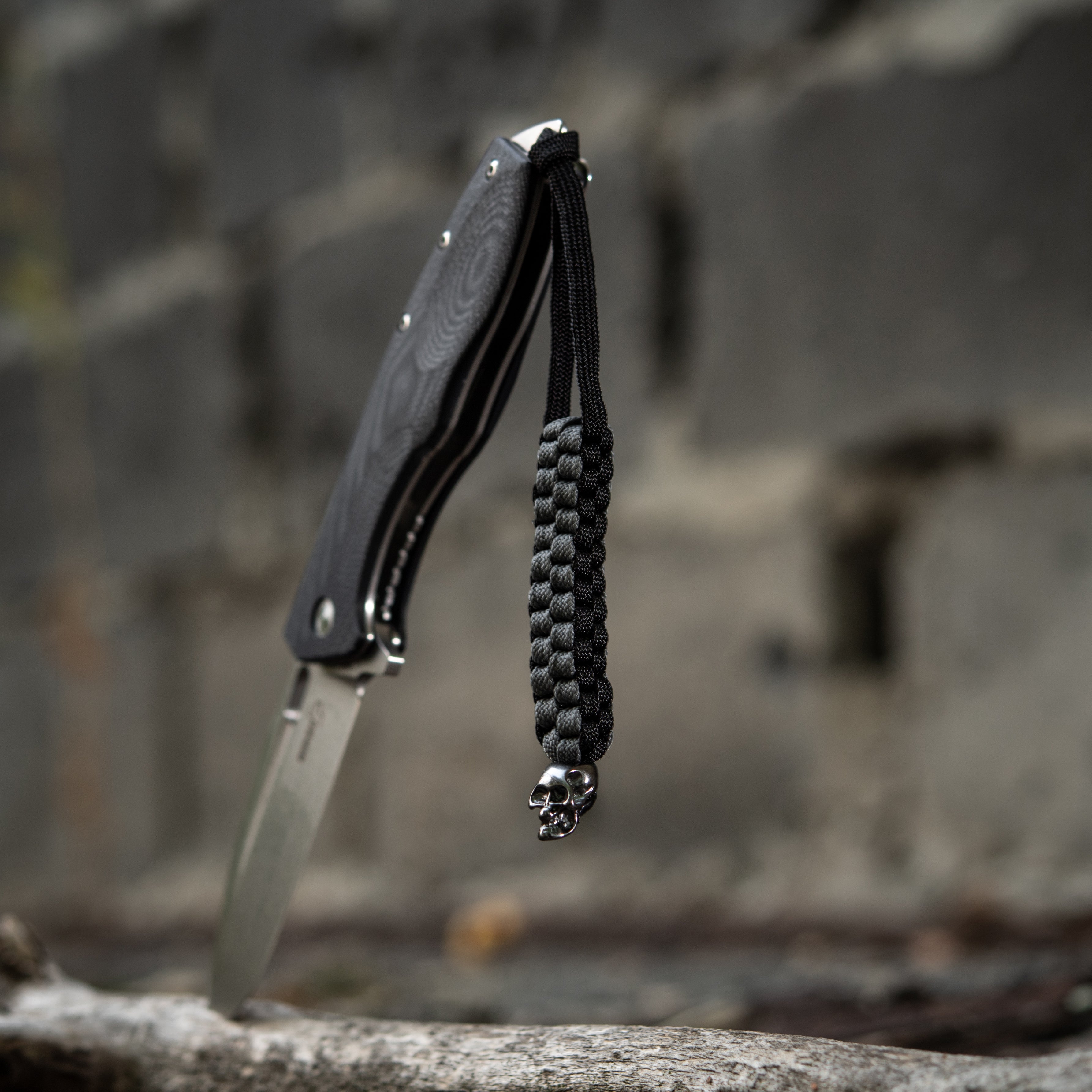 M-Tac Knife Lanyard Cuboid Skull - M-TAC