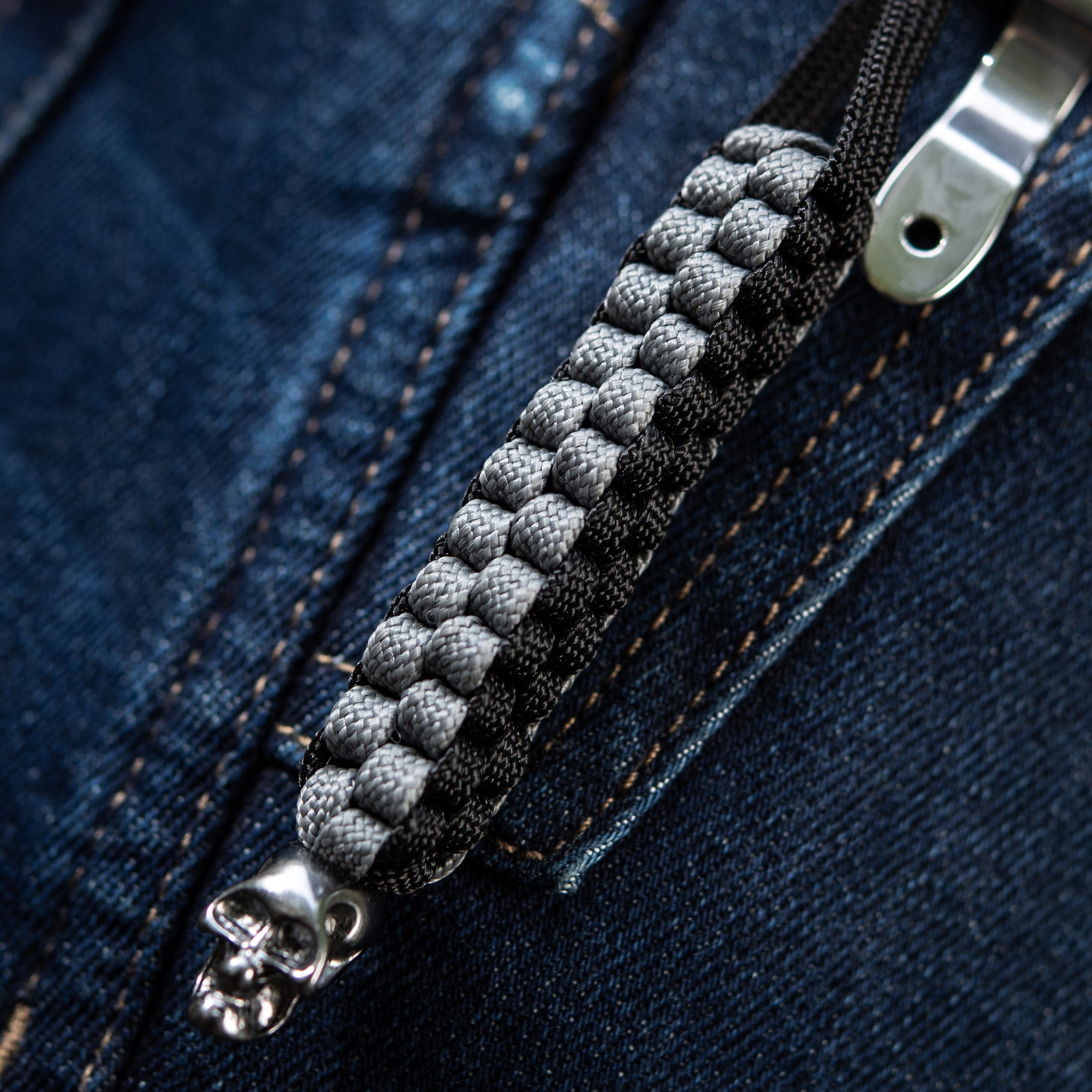 M-Tac Knife Lanyard Cuboid Skull - M-TAC