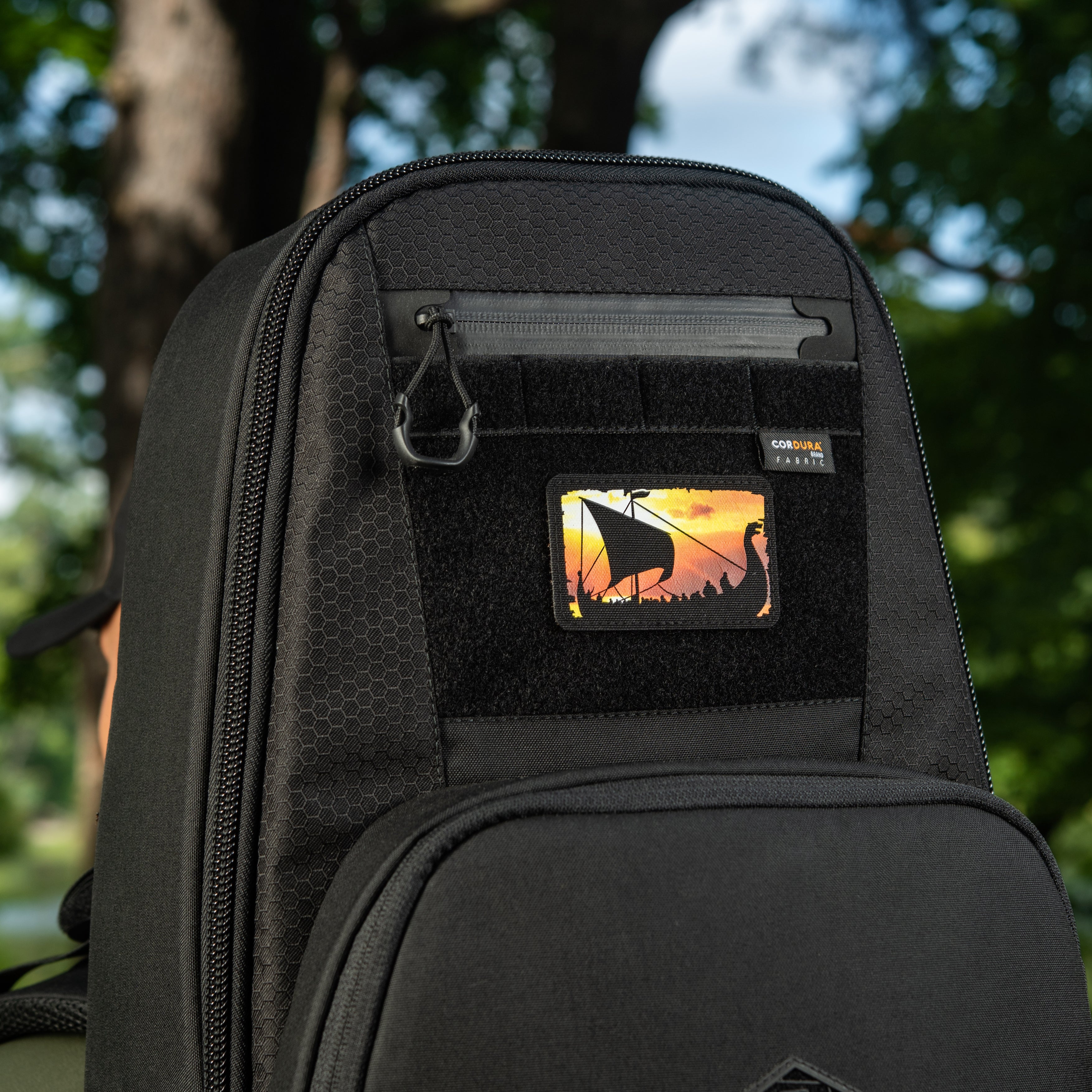 M-Tac patch Expedition (80x50mm) Black - M-TAC