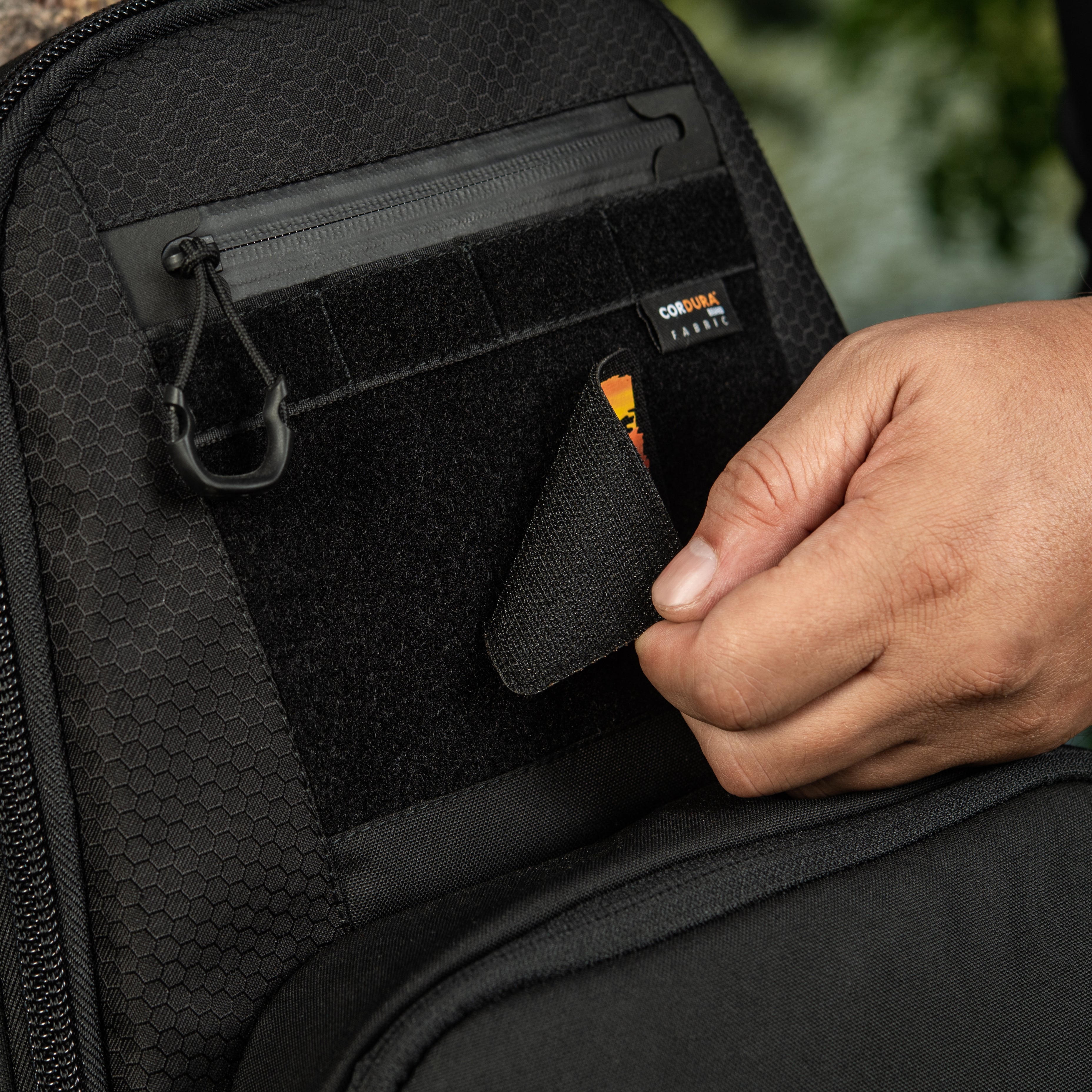 M-Tac patch Expedition (80x50mm) Black - M-TAC