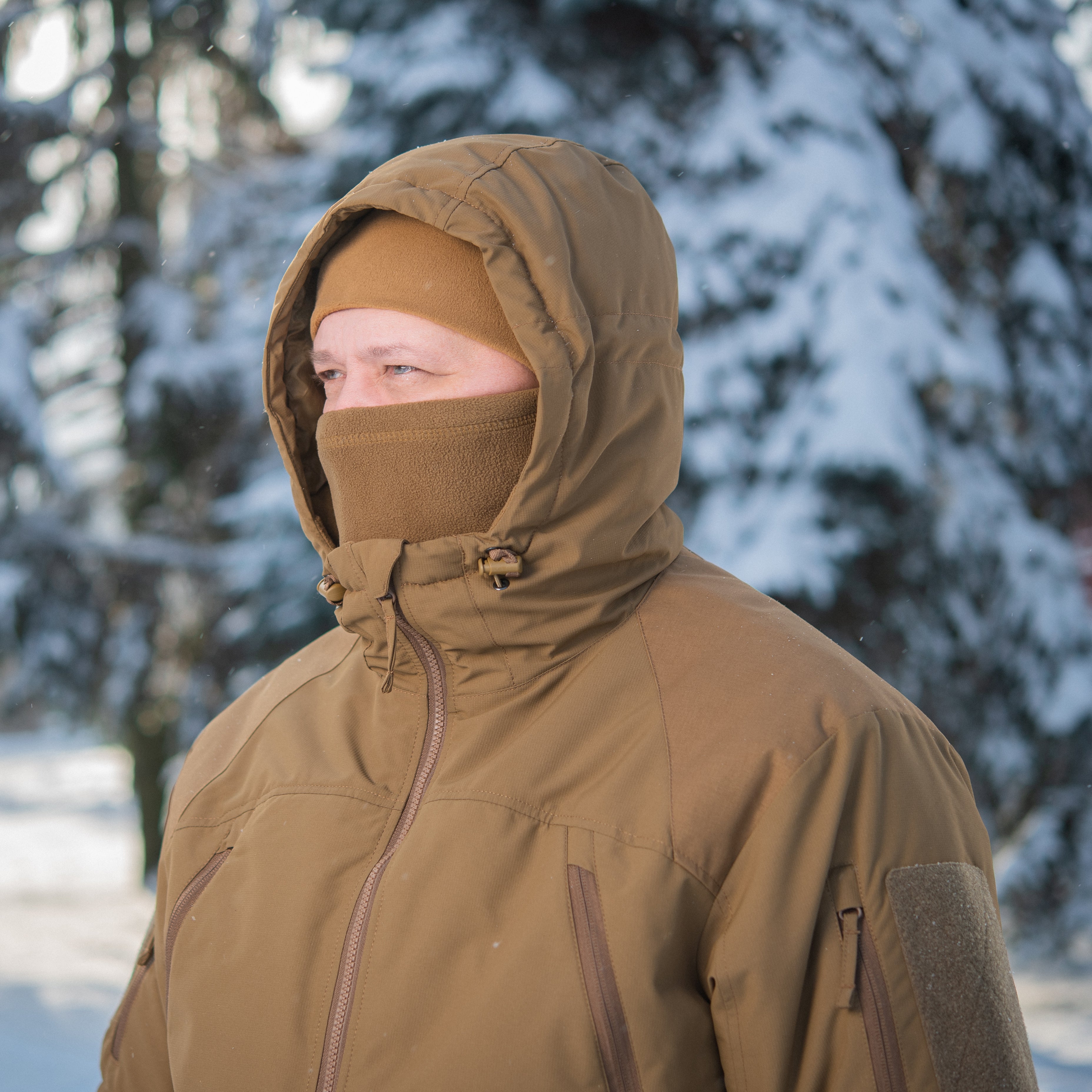 M-Tac Fleece Neck Gaiter 1/2 with Drawstring (260g/m2) - M-TAC