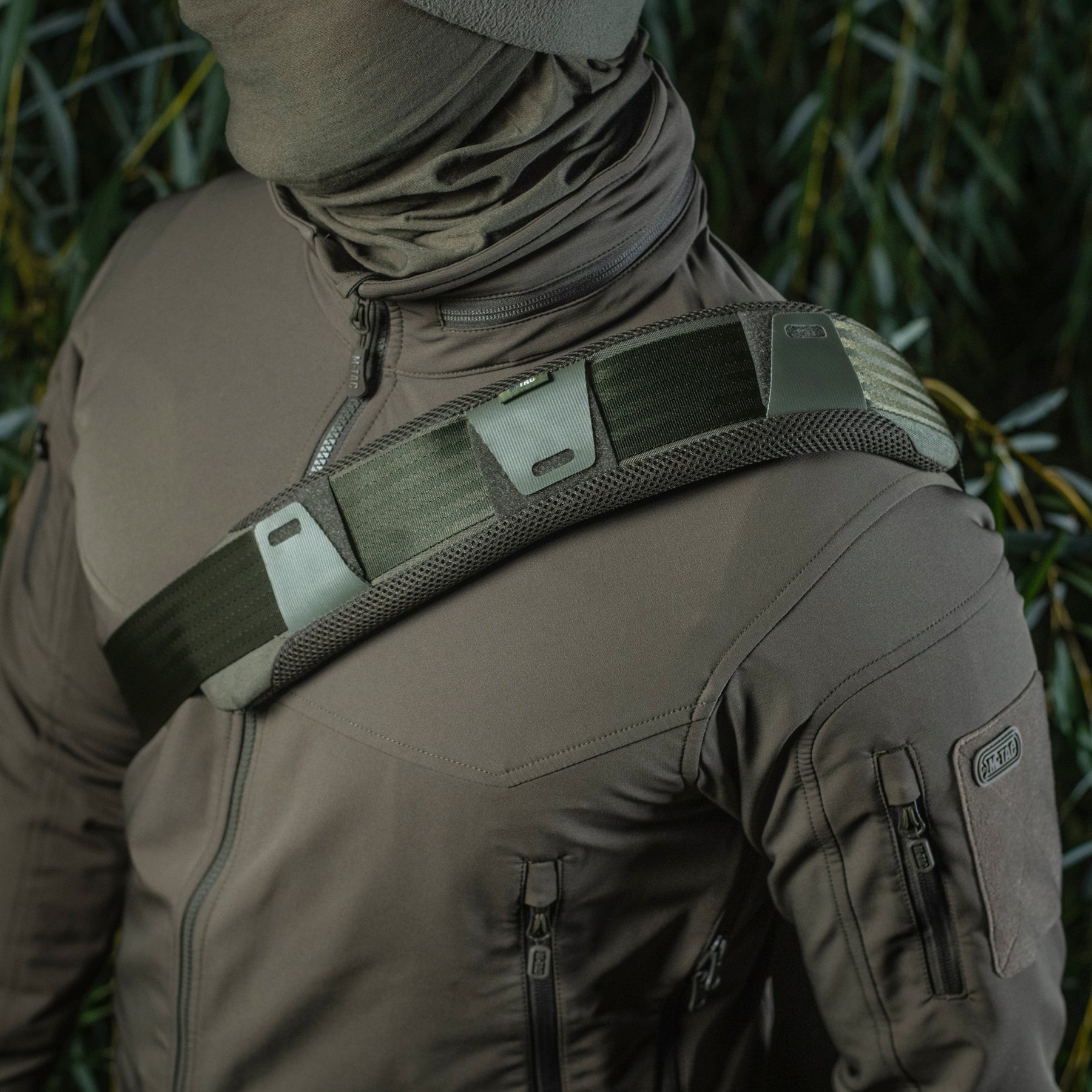 M-Tac damper on the shoulder strap 50 mm Elite Ranger Green - M-TAC