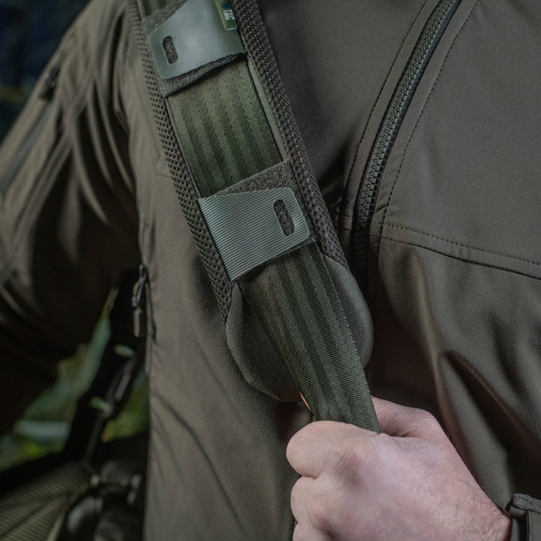 M-Tac damper on the shoulder strap 50 mm Elite Ranger Green - M-TAC