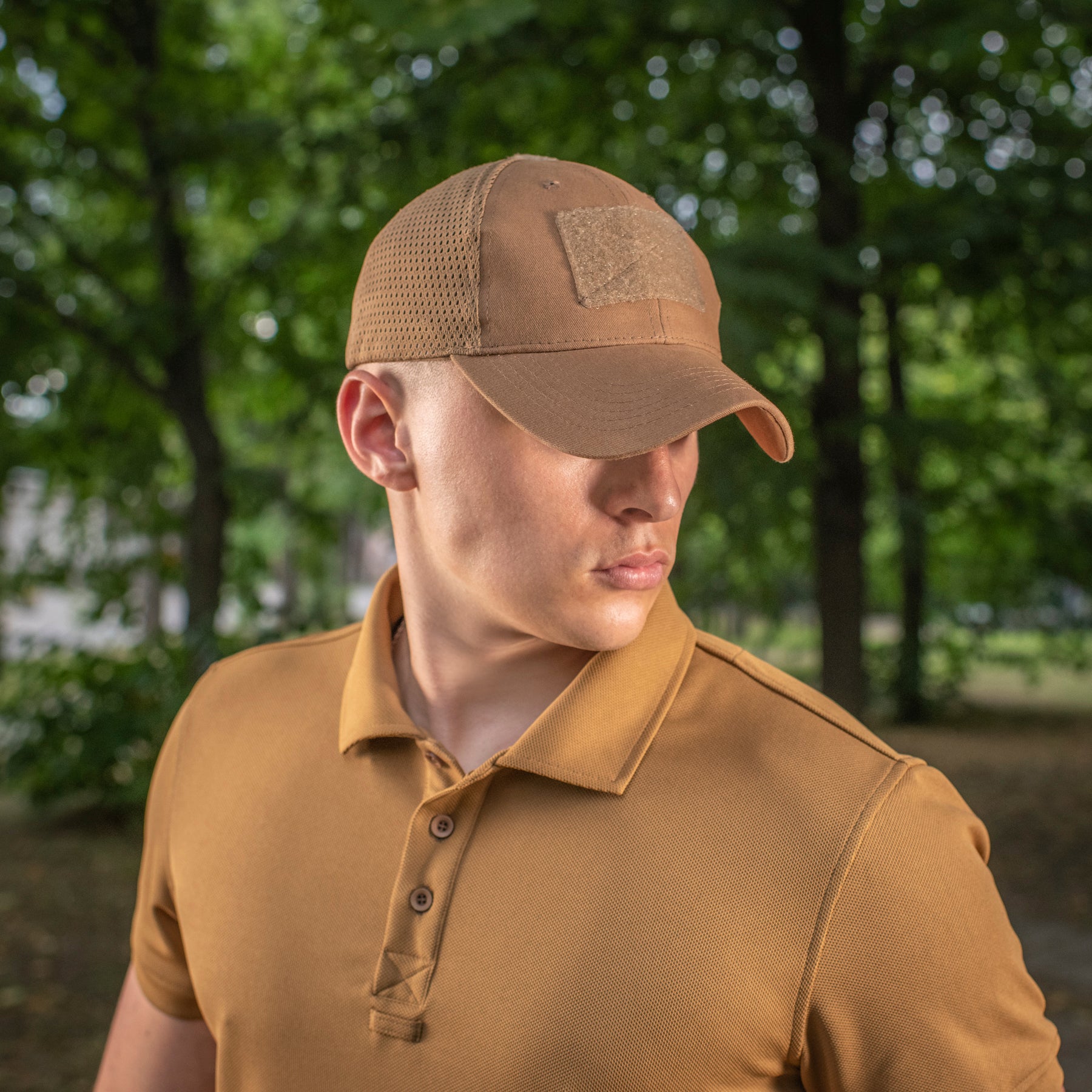 M-Tac Mesh Flex Ripstop Baseball Cap with Loop Panel - M-TAC