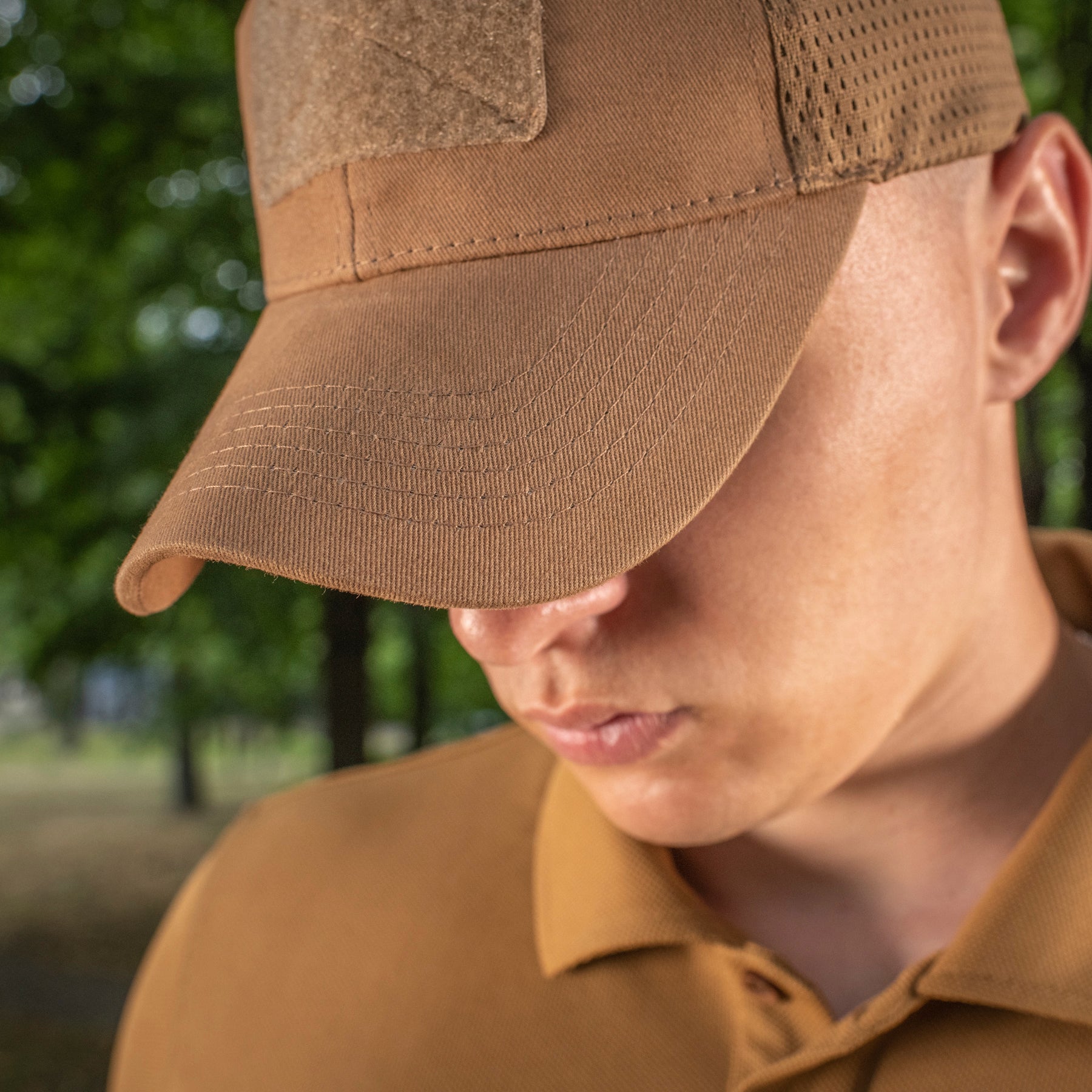 M-Tac Mesh Flex Ripstop Baseball Cap with Loop Panel - M-TAC