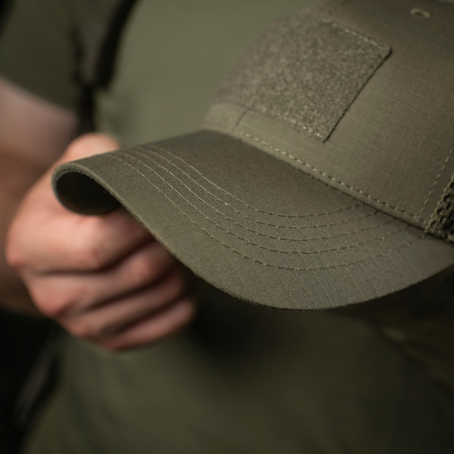 M-Tac Mesh Flex Ripstop Baseball Cap with Loop Panel - M-TAC