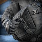 M-Tac Messenger Bag Elite Hex Black - M-TAC