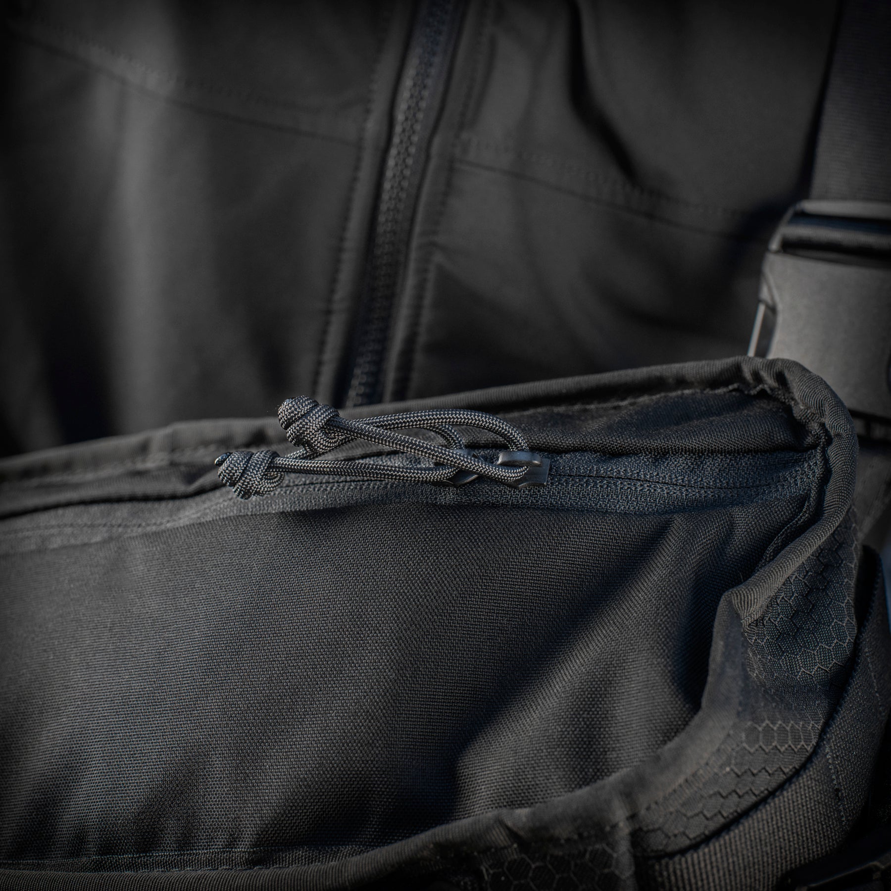 M-Tac Messenger Bag Elite Hex Black - M-TAC