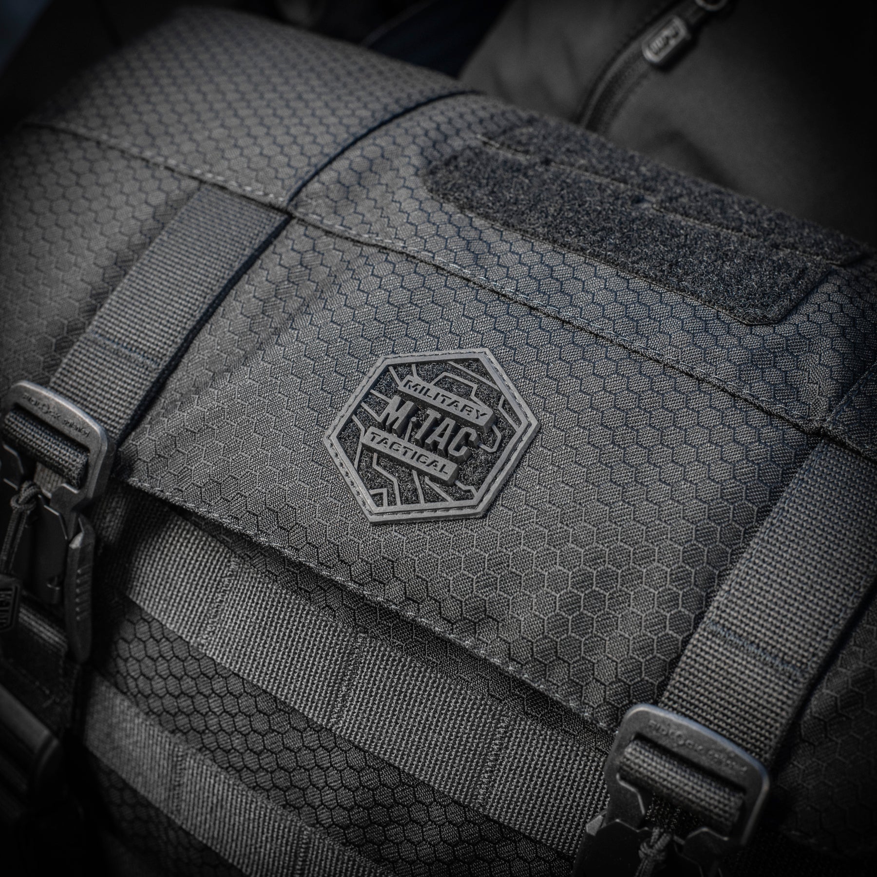 M-Tac Messenger Bag Elite Hex Black - M-TAC