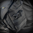 M-Tac Messenger Bag Elite Hex Black - M-TAC