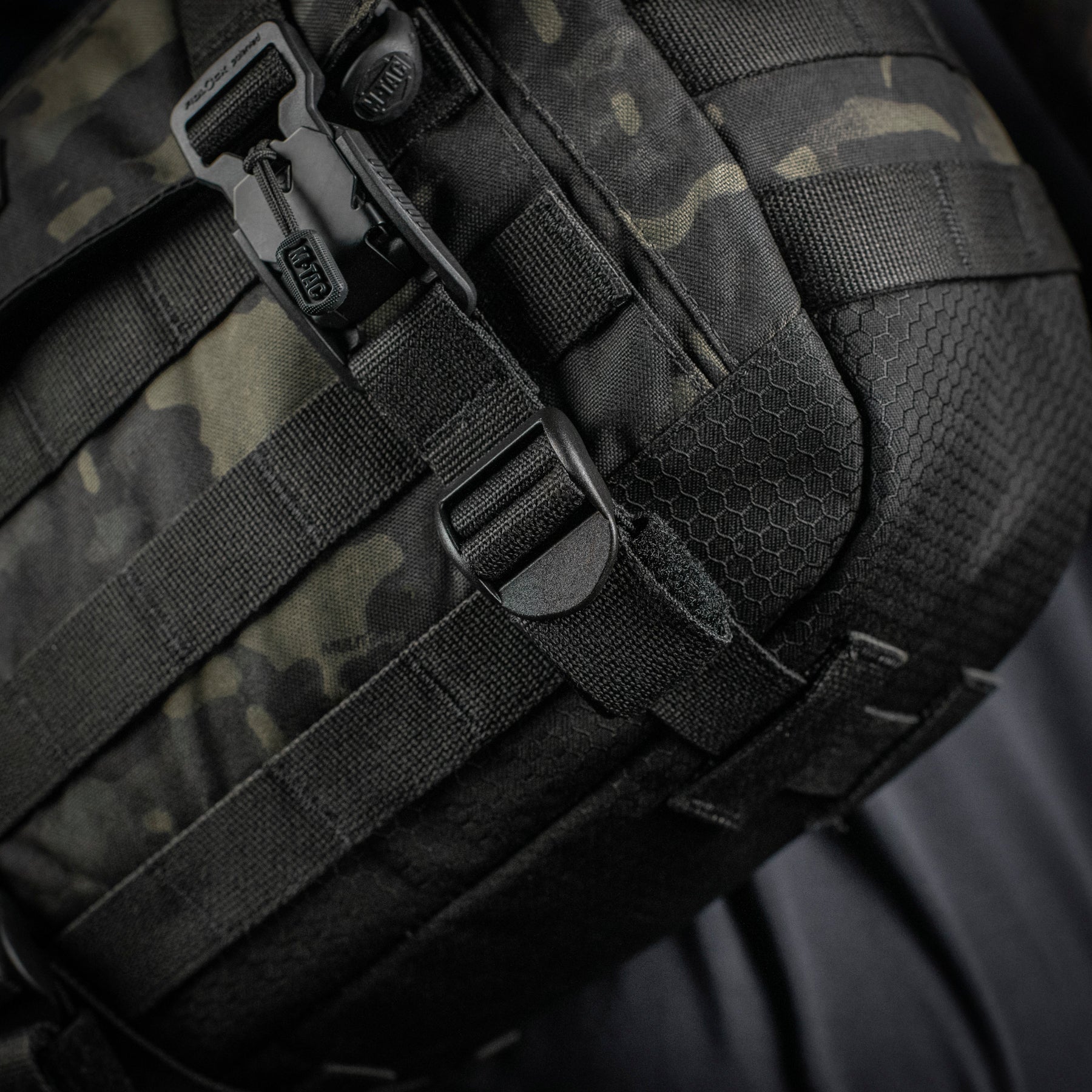M-Tac Messenger Bag Elite Hex Black - M-TAC