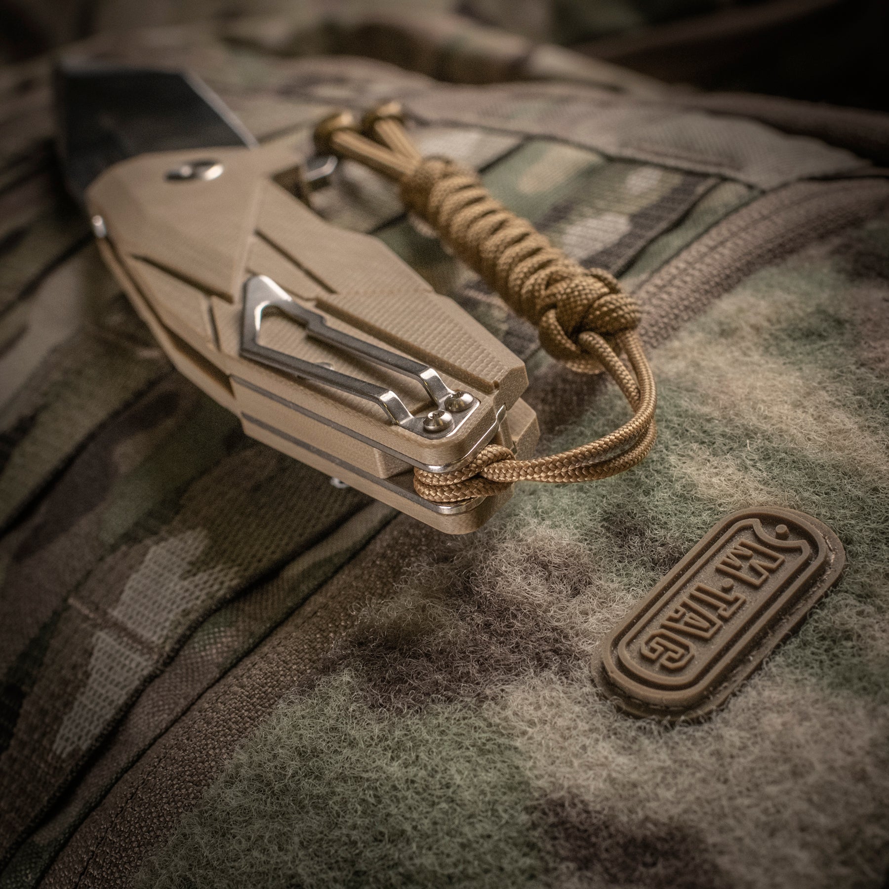 M-Tac Knife Lanyard Snake Skull - M-TAC