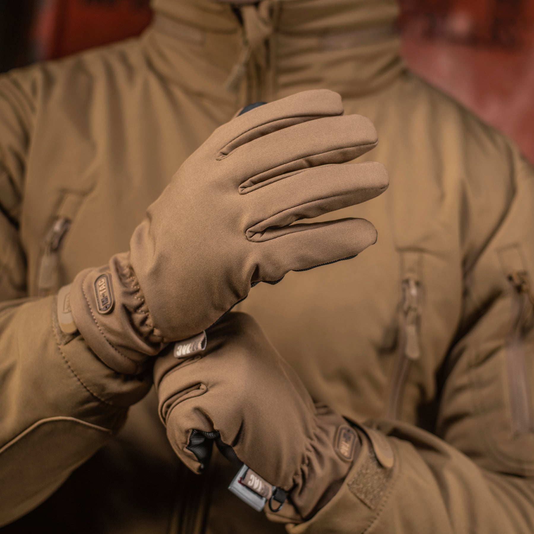 M-Tac Gloves Soft Shell Thinsulate - M-TAC
