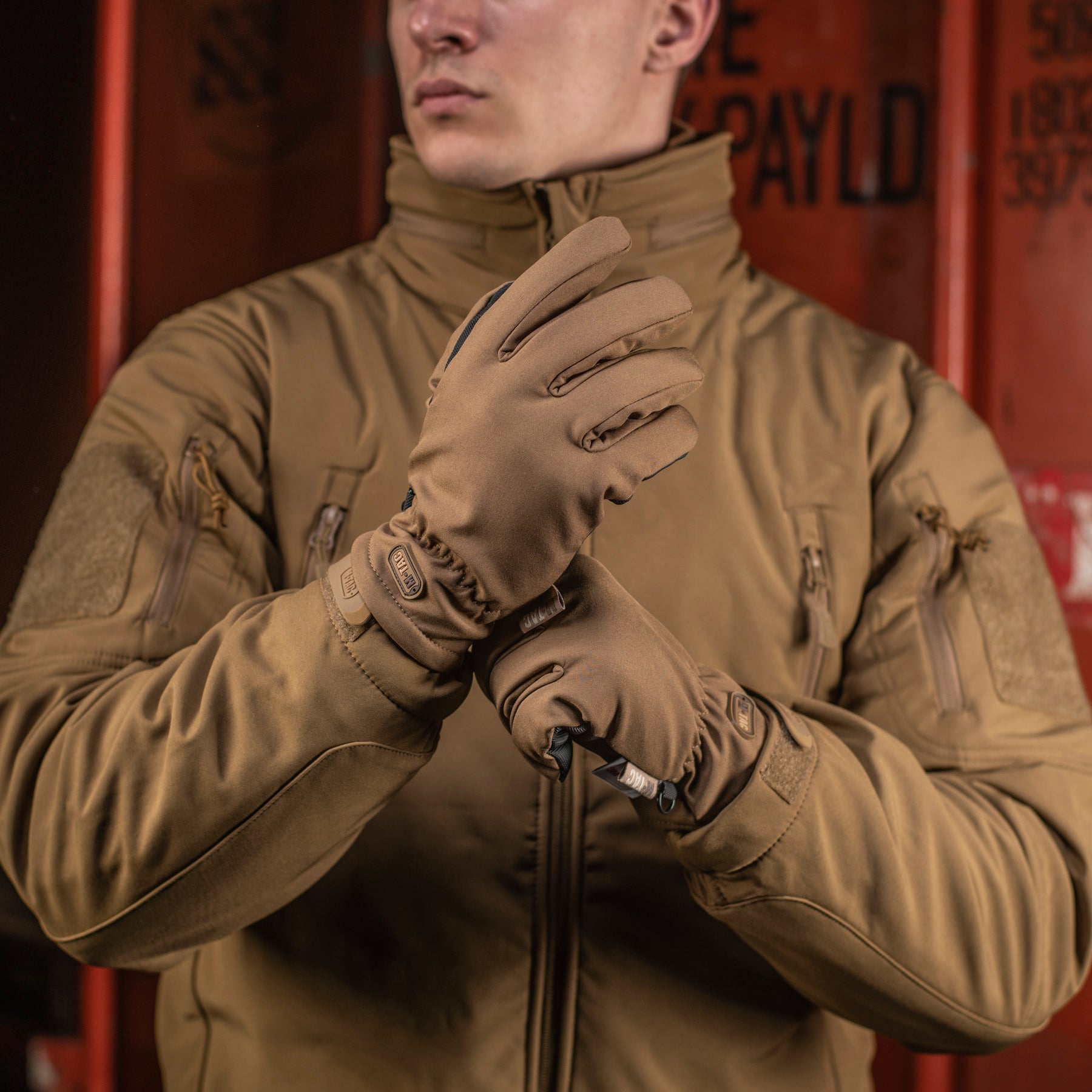 M-Tac Gloves Soft Shell Thinsulate - M-TAC
