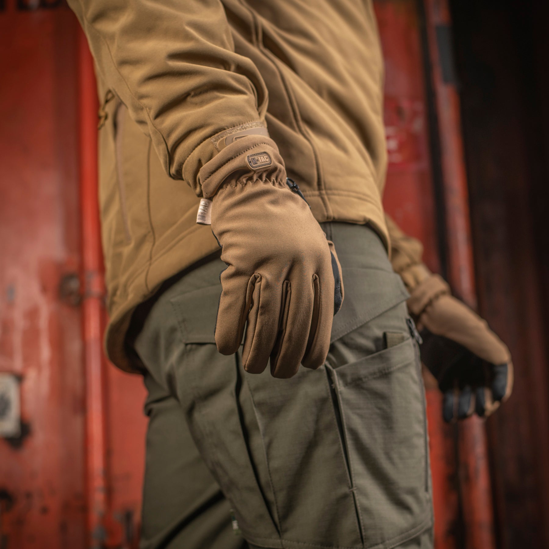 M-Tac Gloves Soft Shell Thinsulate - M-TAC