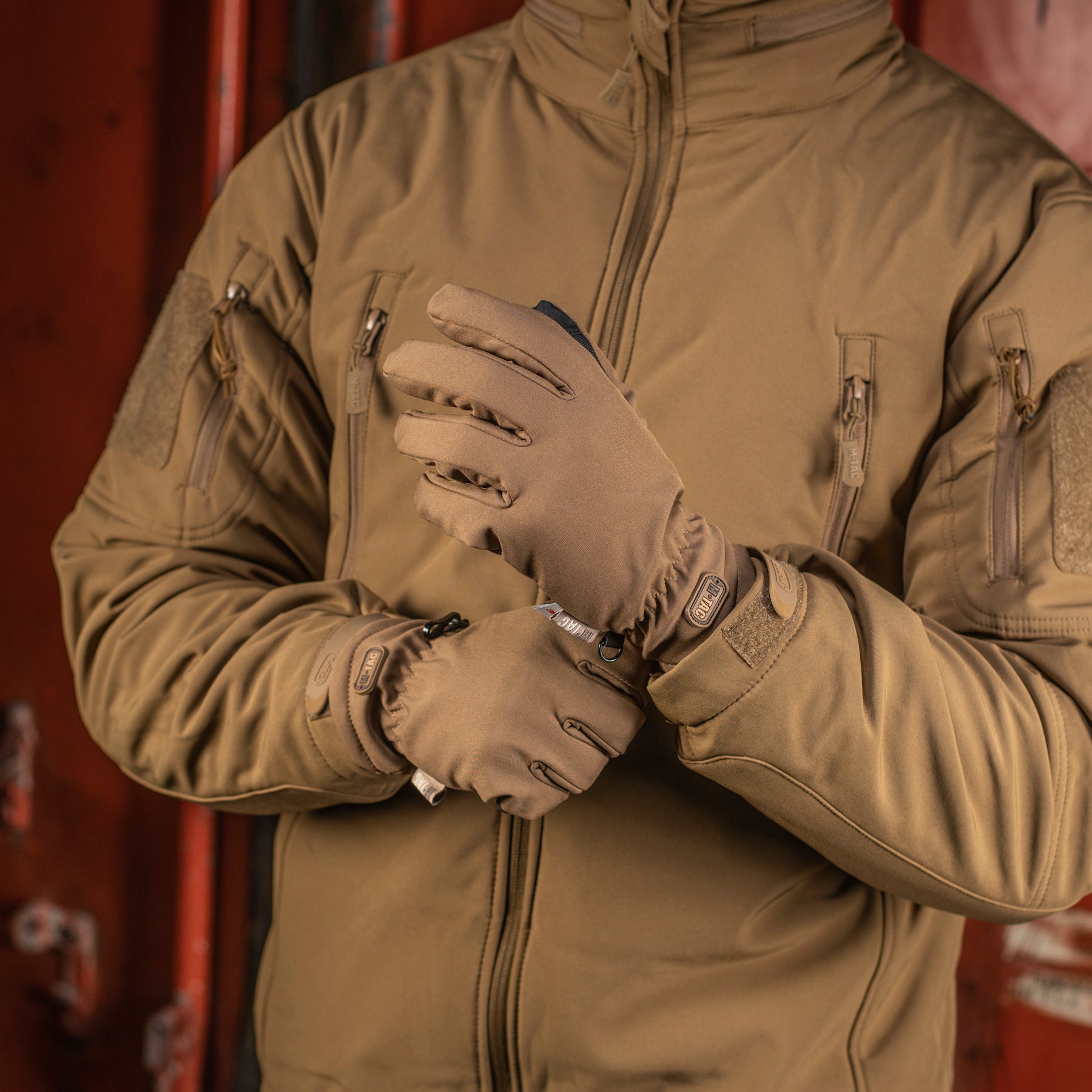 M-Tac Gloves Soft Shell Thinsulate - M-TAC