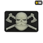 M-Tac Bearded Skull with Axes 3D PVC - M-TAC