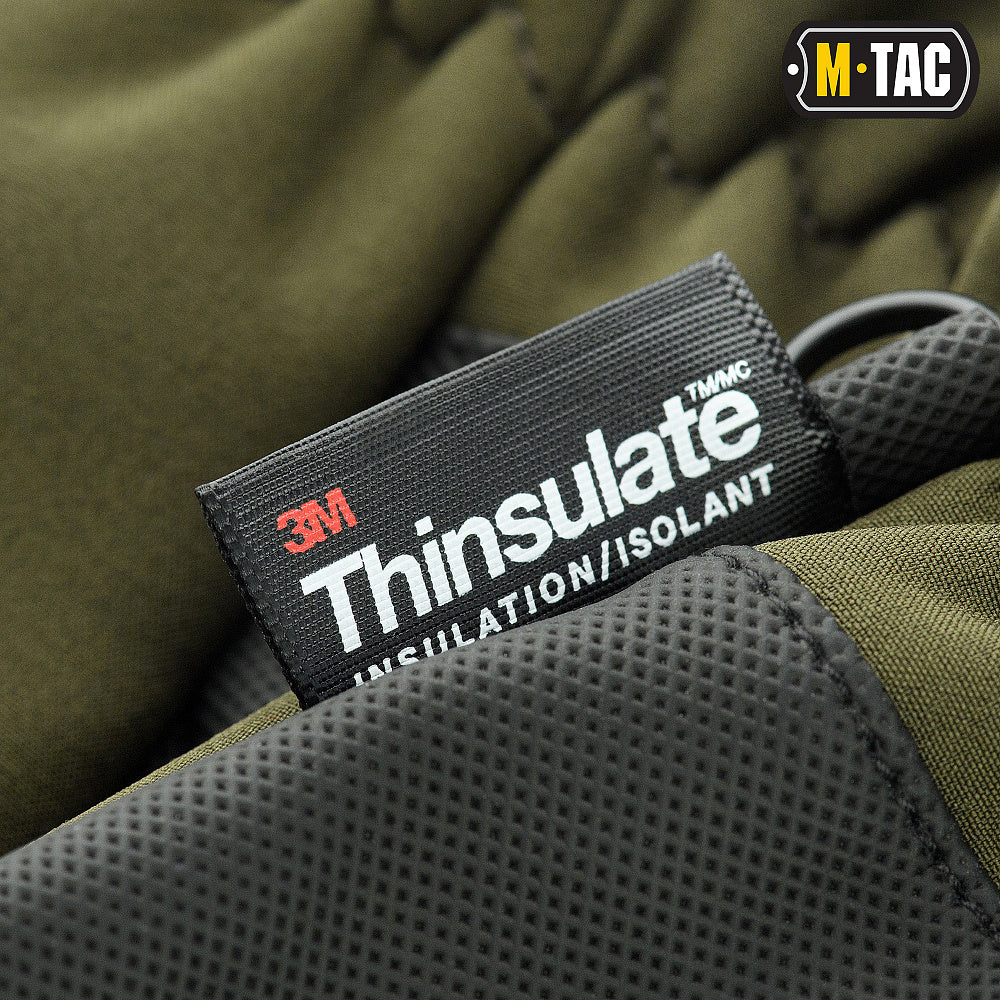 M-Tac Gloves Soft Shell Thinsulate - M-TAC