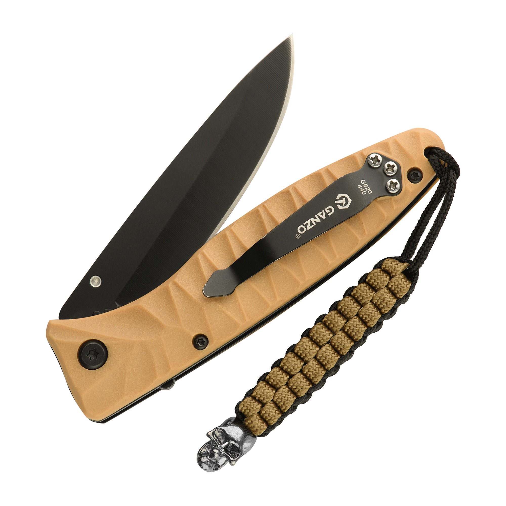 M-Tac Knife Lanyard Cuboid Skull - M-TAC