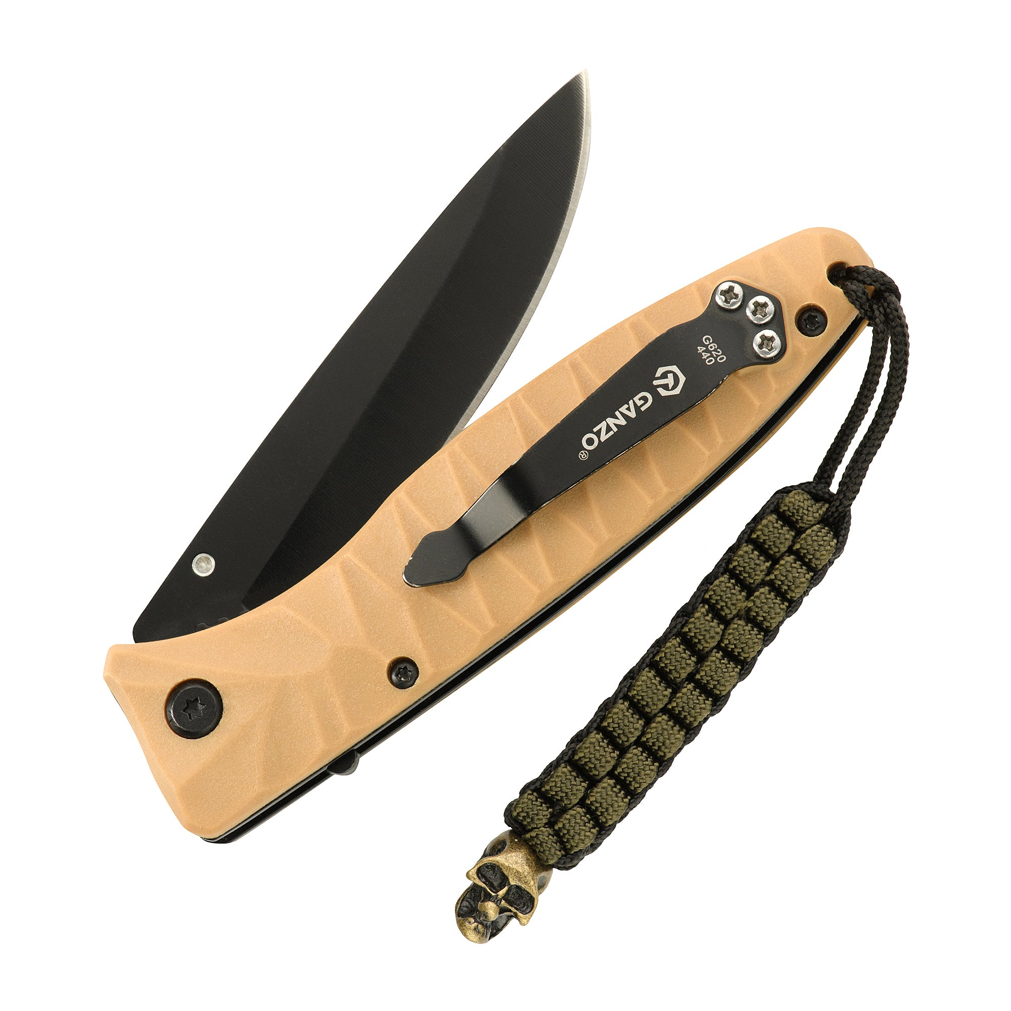M-Tac Knife Lanyard Cuboid Skull - M-TAC
