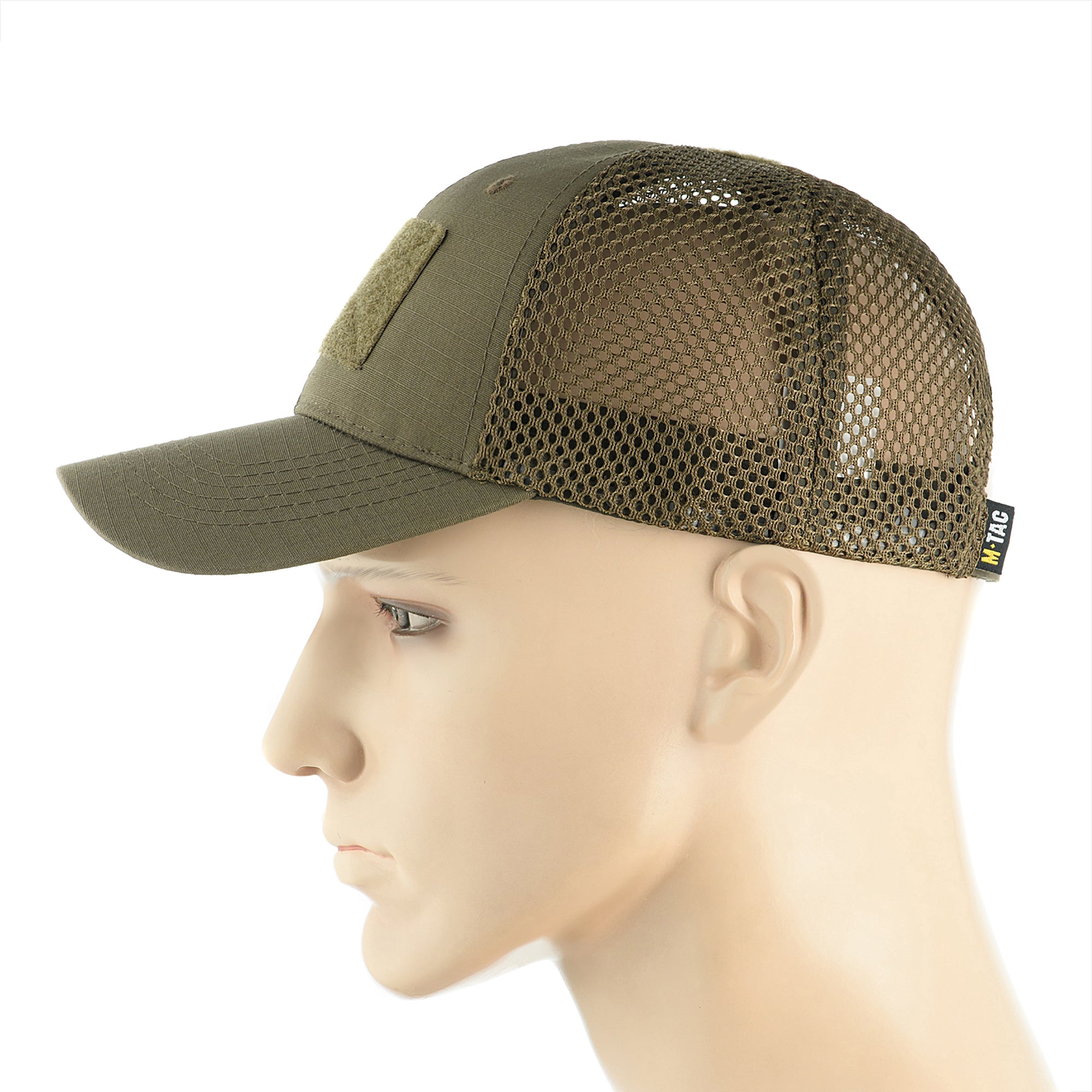 M-Tac Mesh Flex Ripstop Baseball Cap with Loop Panel - M-TAC