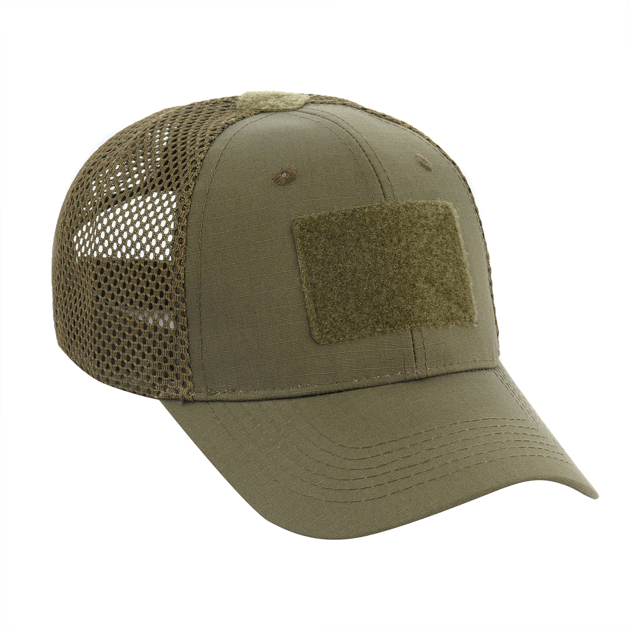 M-Tac Mesh Flex Ripstop Baseball Cap with Loop Panel - M-TAC