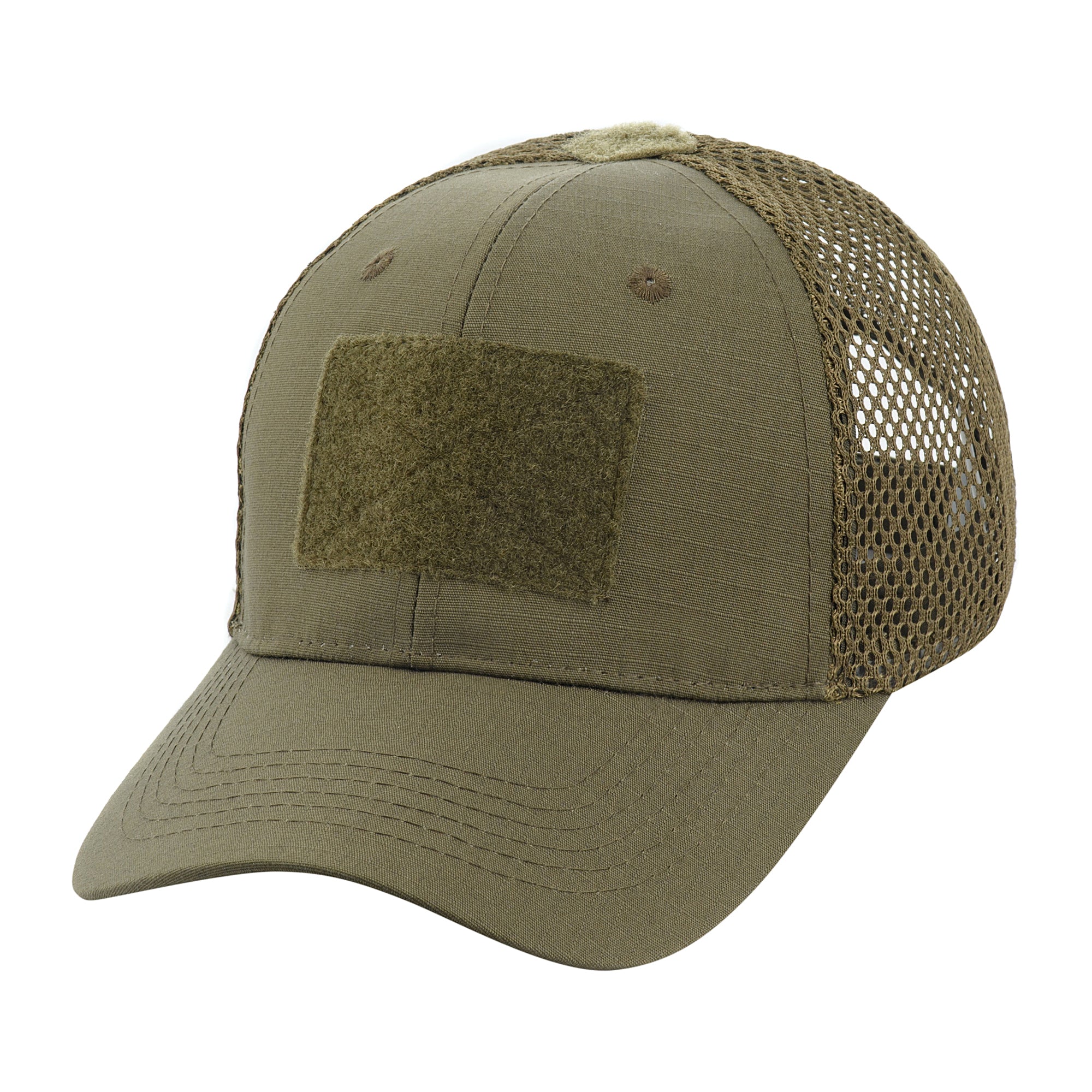 M-Tac Mesh Flex Ripstop Baseball Cap with Loop Panel - M-TAC