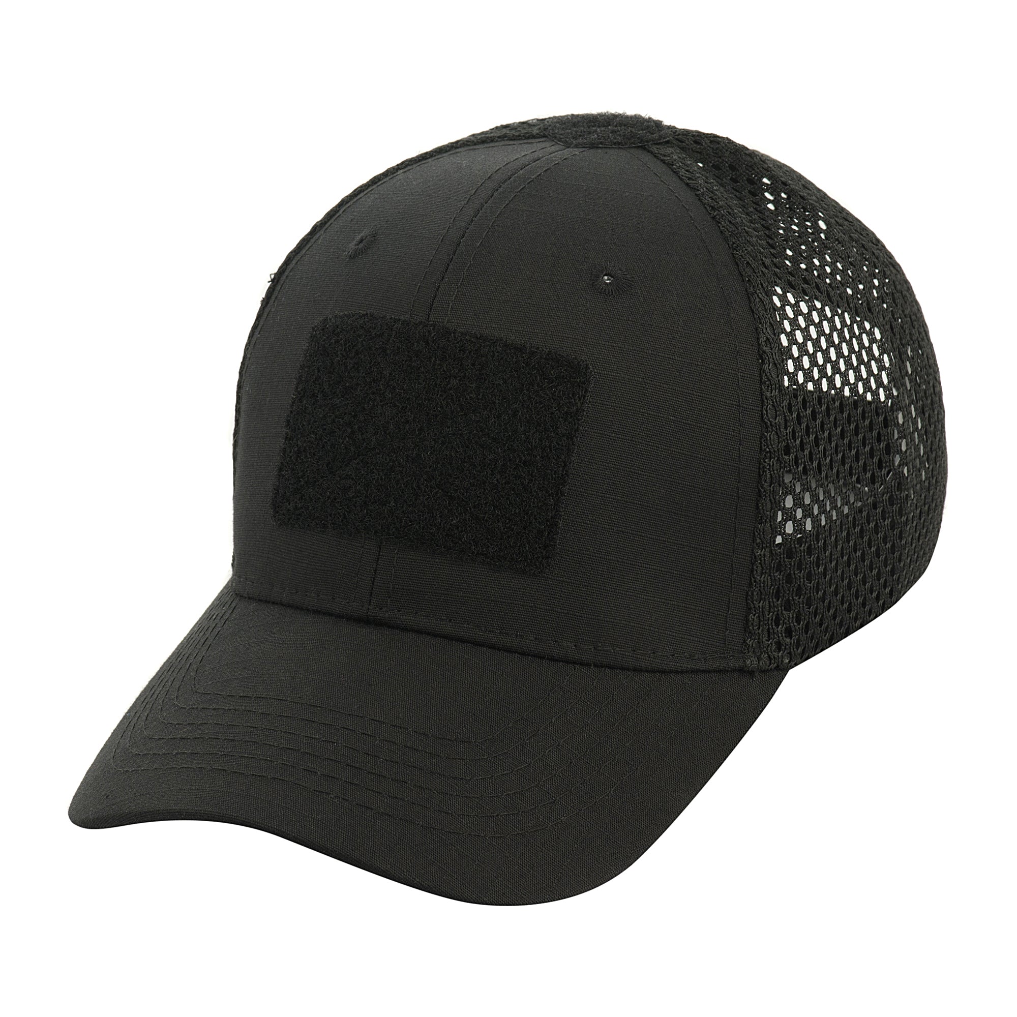 M-Tac Mesh Flex Ripstop Baseball Cap with Loop Panel - M-TAC