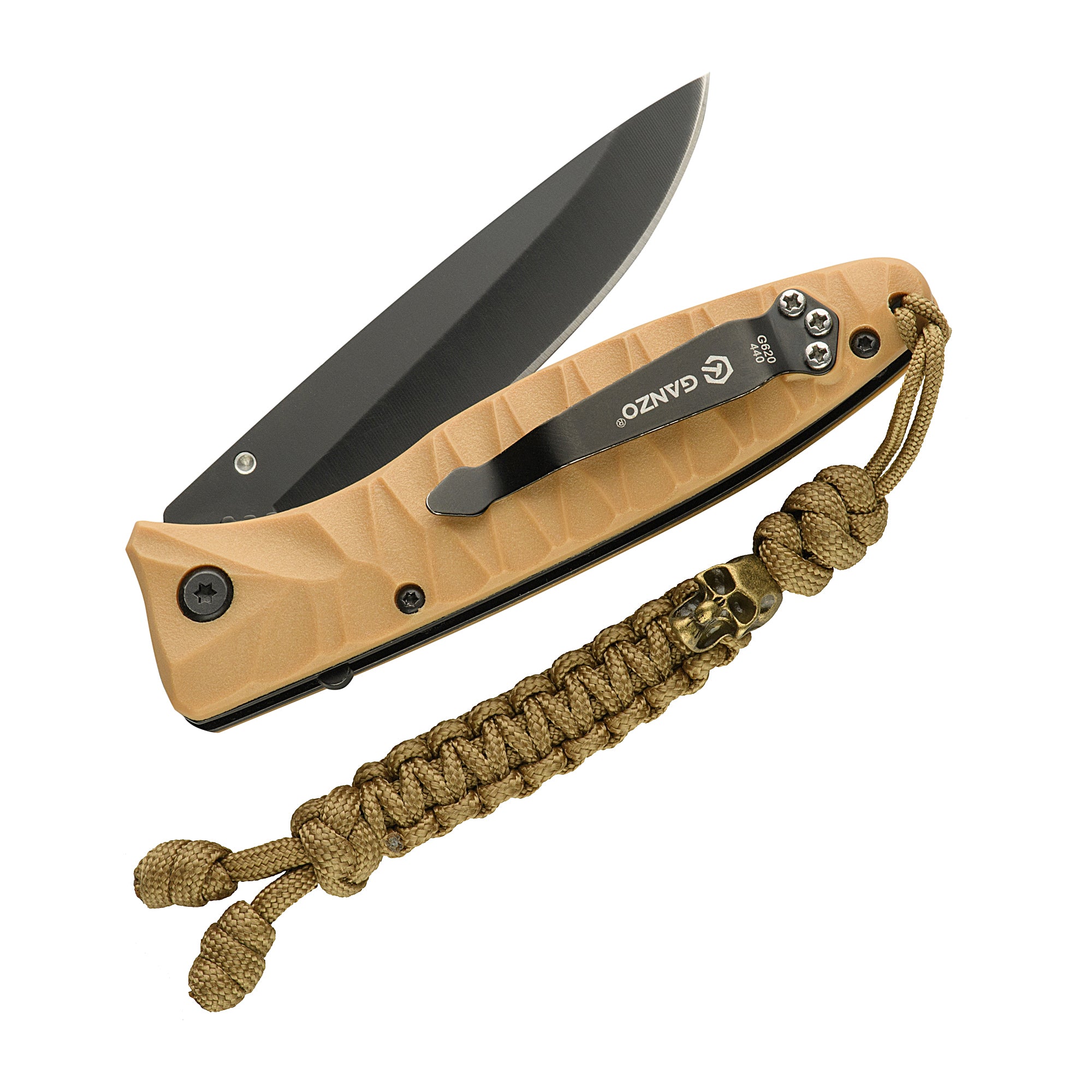 M-Tac Knife Lanyard Loopy Snake Skull - M-TAC