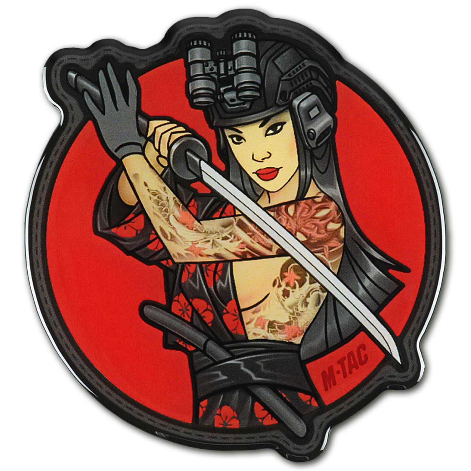 M-Tac Morale Sticker Tactical Girl