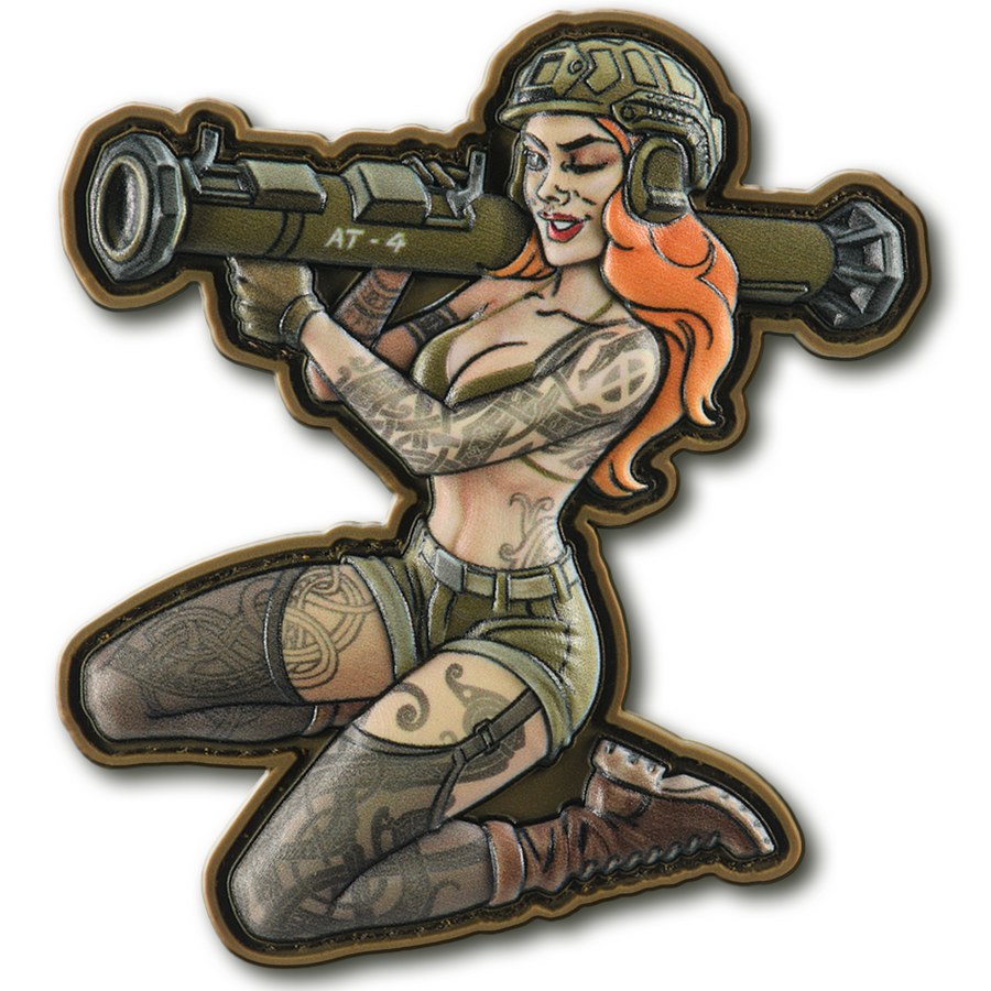 M-Tac Morale Patch Tactical Girl