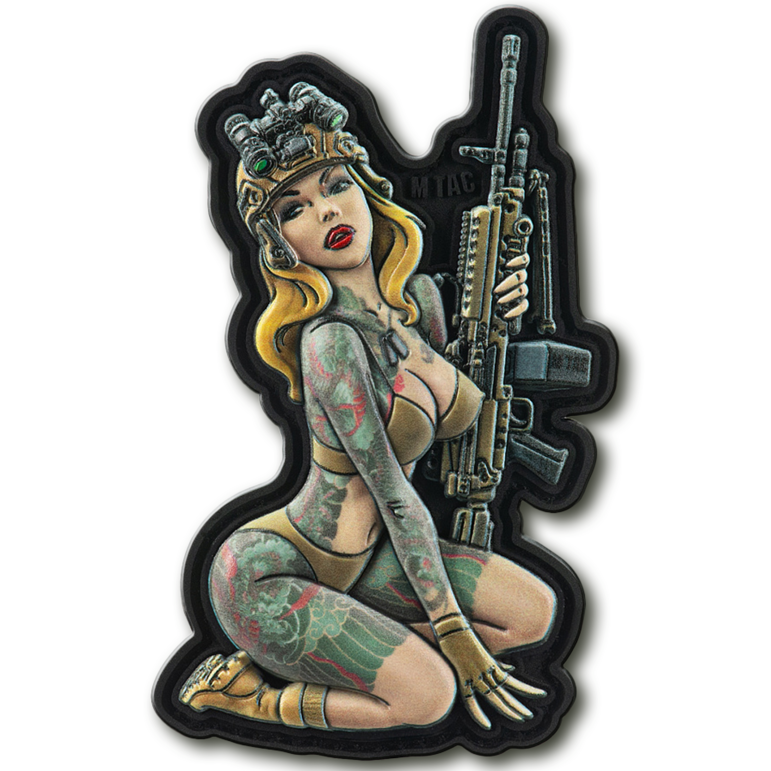 M-Tac Morale Patch Tactical Girl