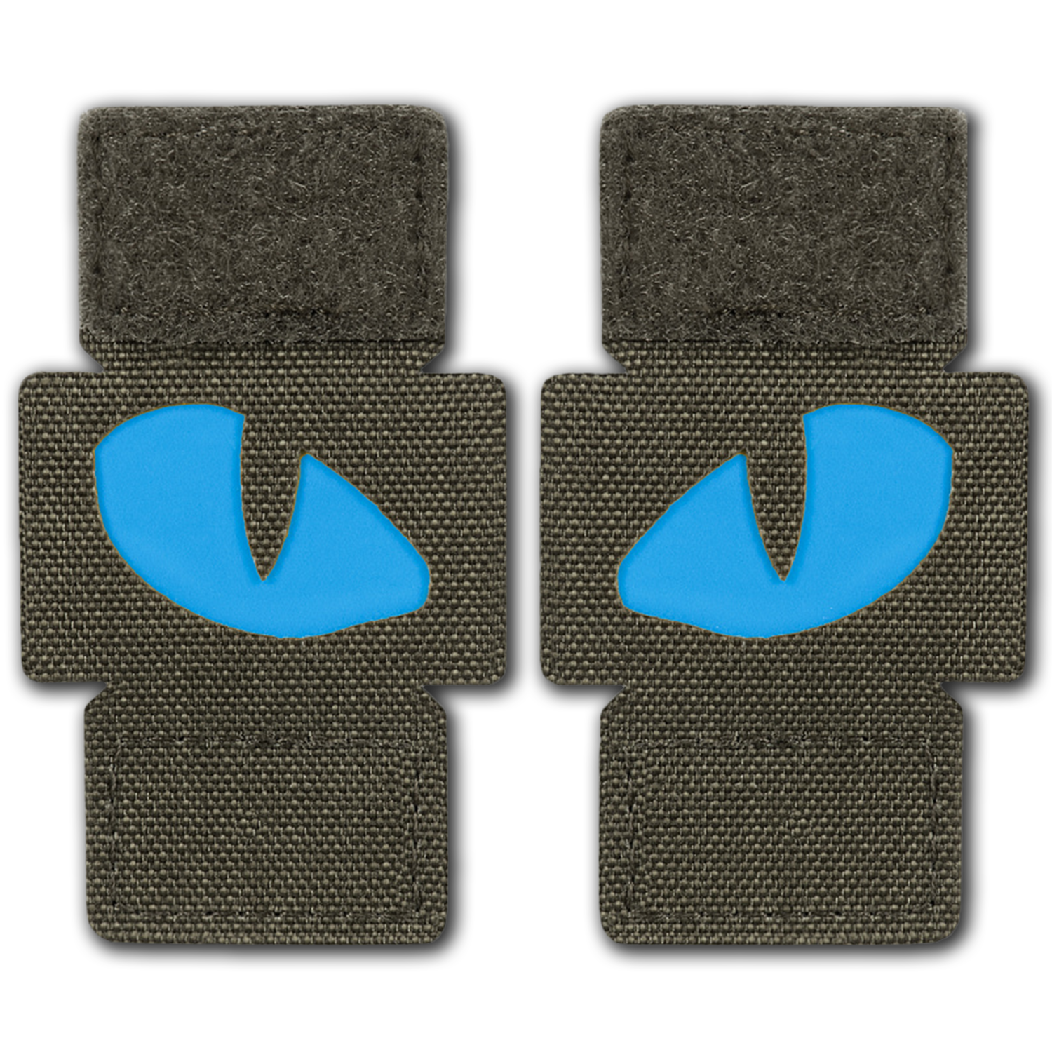 M-Tac patch Tiger Eyes Laser Cut (couple)