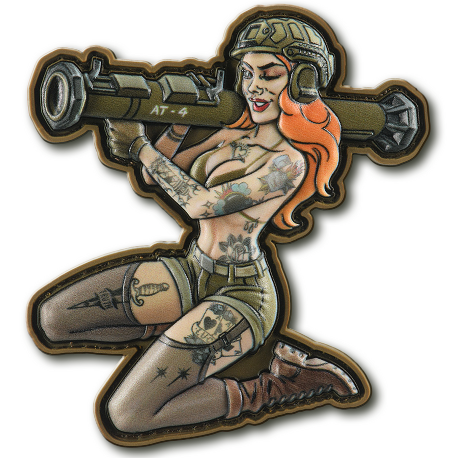 M-Tac Morale Patch Tactical Girl