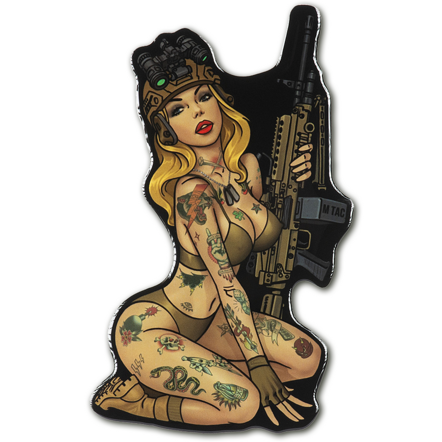 M-Tac Morale Sticker Tactical Girl