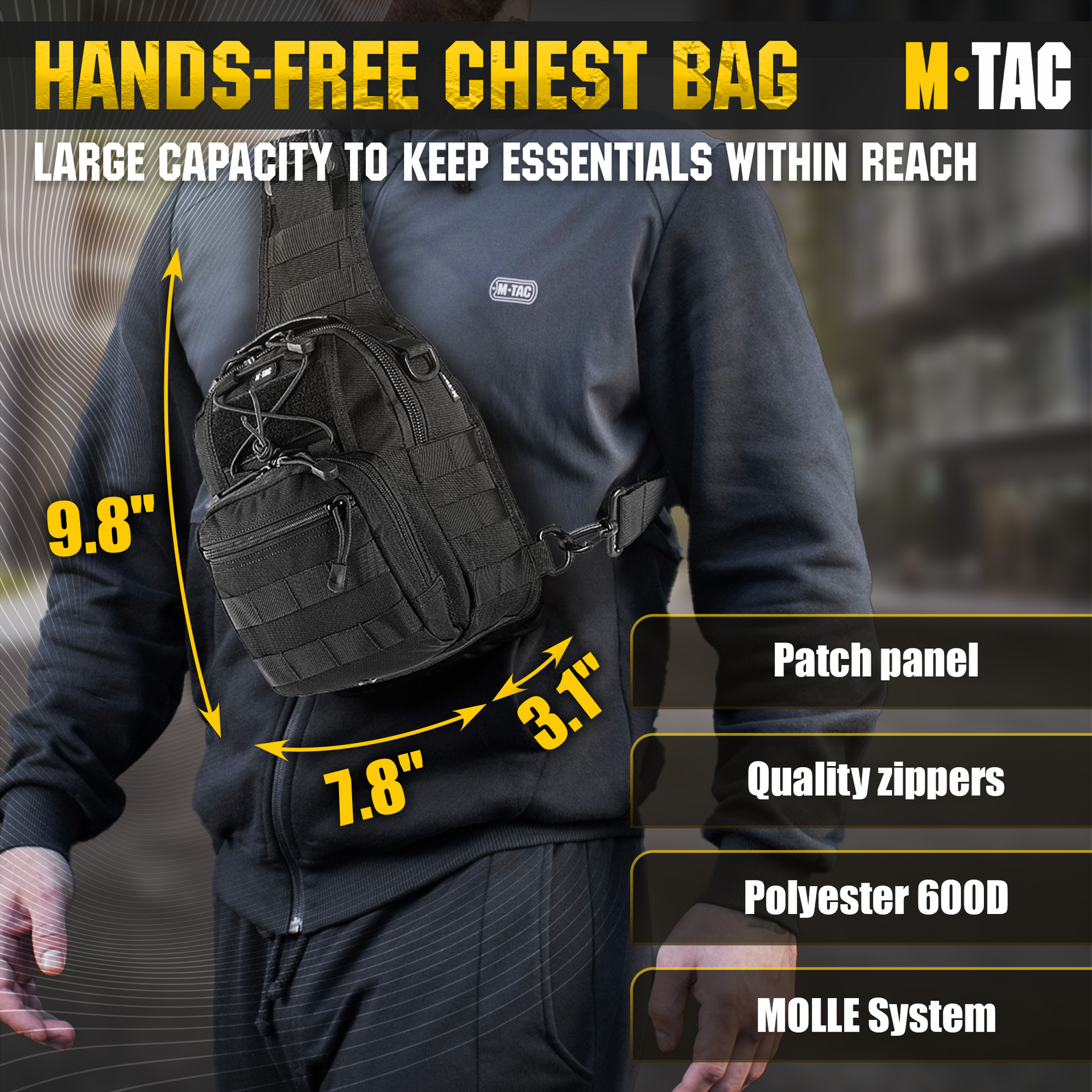 M-Tac Urban Line City Patrol Carabiner Bag